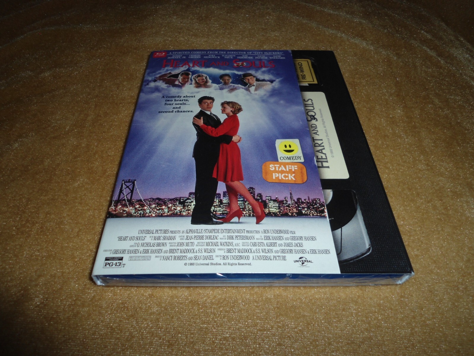 Heart and Souls (1993) [Blu-ray] Retro VHS PKG (SLIP CASE BOX) PLS C NOTE BELOW