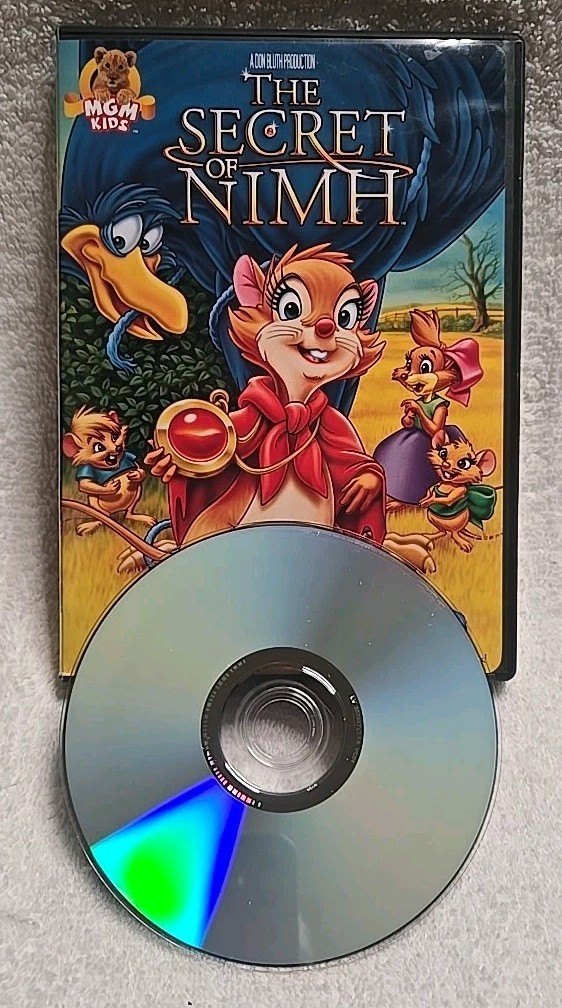 The Secret of NIMH 82″ (2002 MGM Home Entertainment DVD, Don Bluth, G, Family)