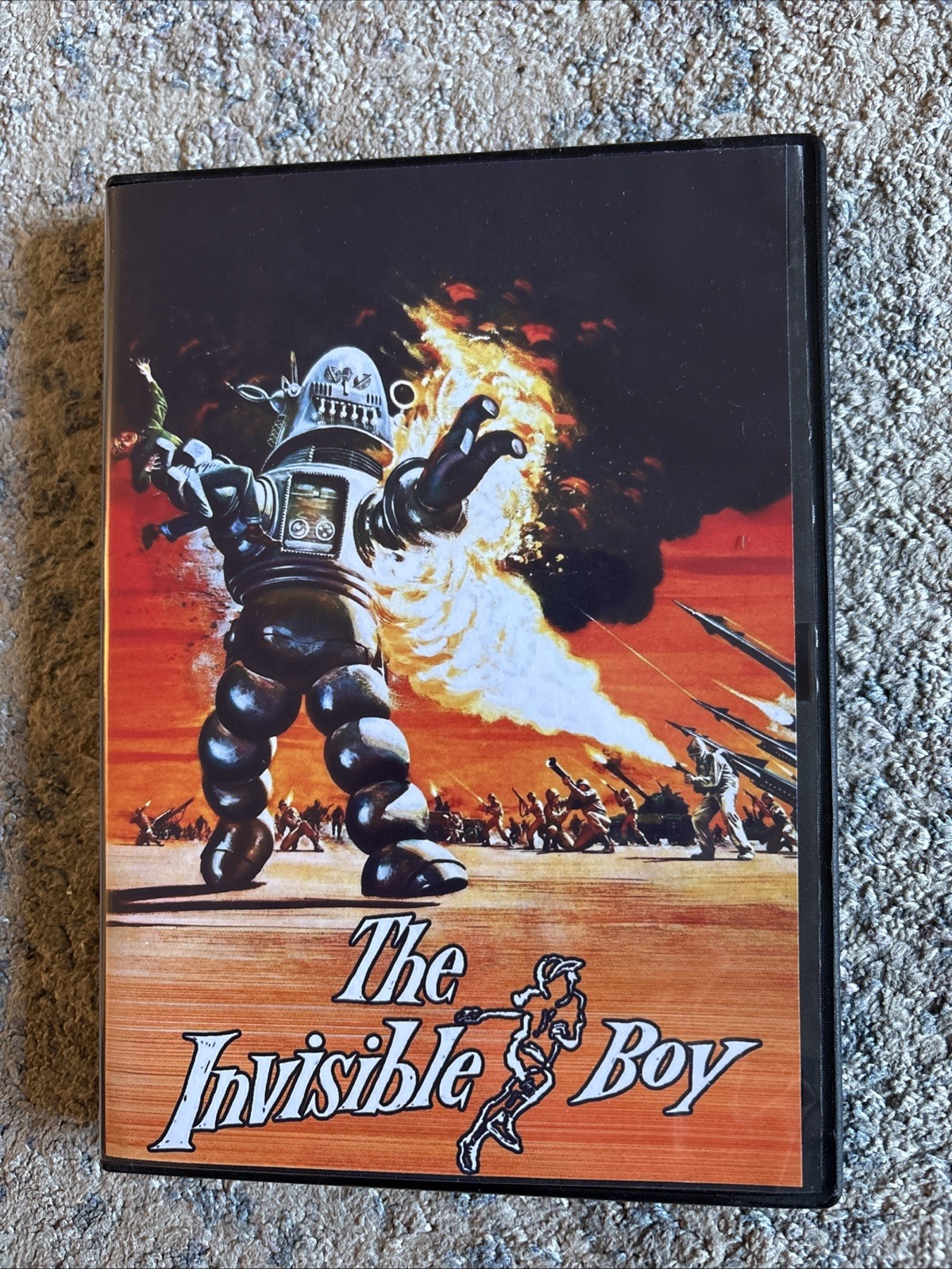 The Invisible Boy DVD 1957 Movie Science Fiction Adventure Richard Eyer Robots