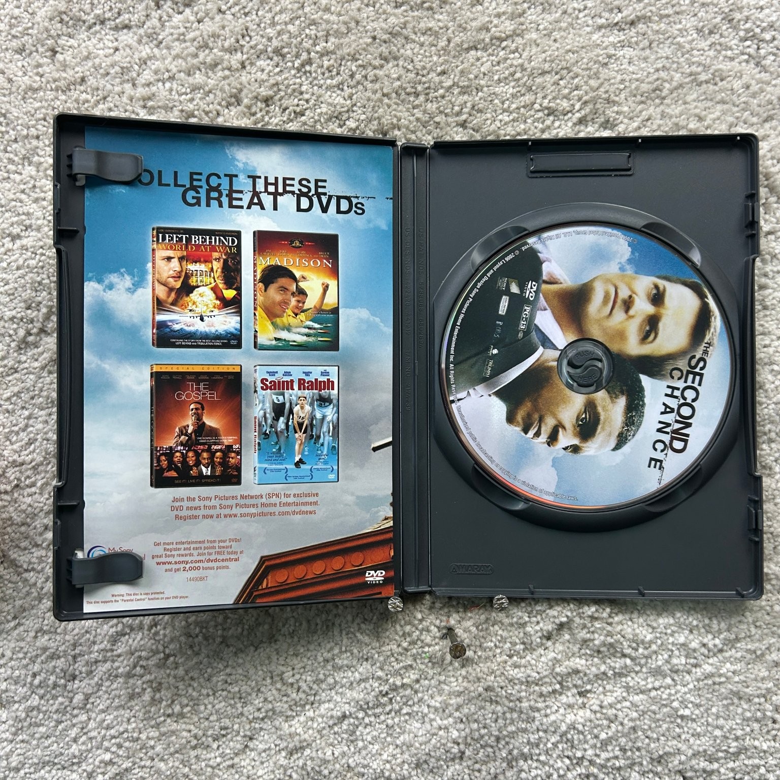 The Second Chance DVD 2009 Michael W. Smith Jeff Obafemi Carr Steve Taylor
