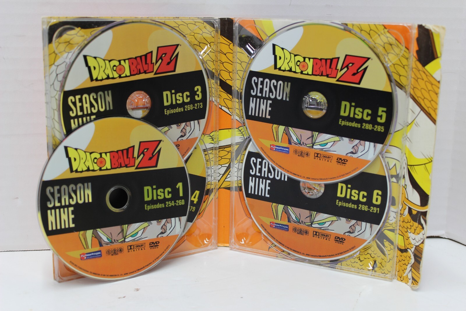 Dragon Ball Z DVD Lot See Images Series not complete
