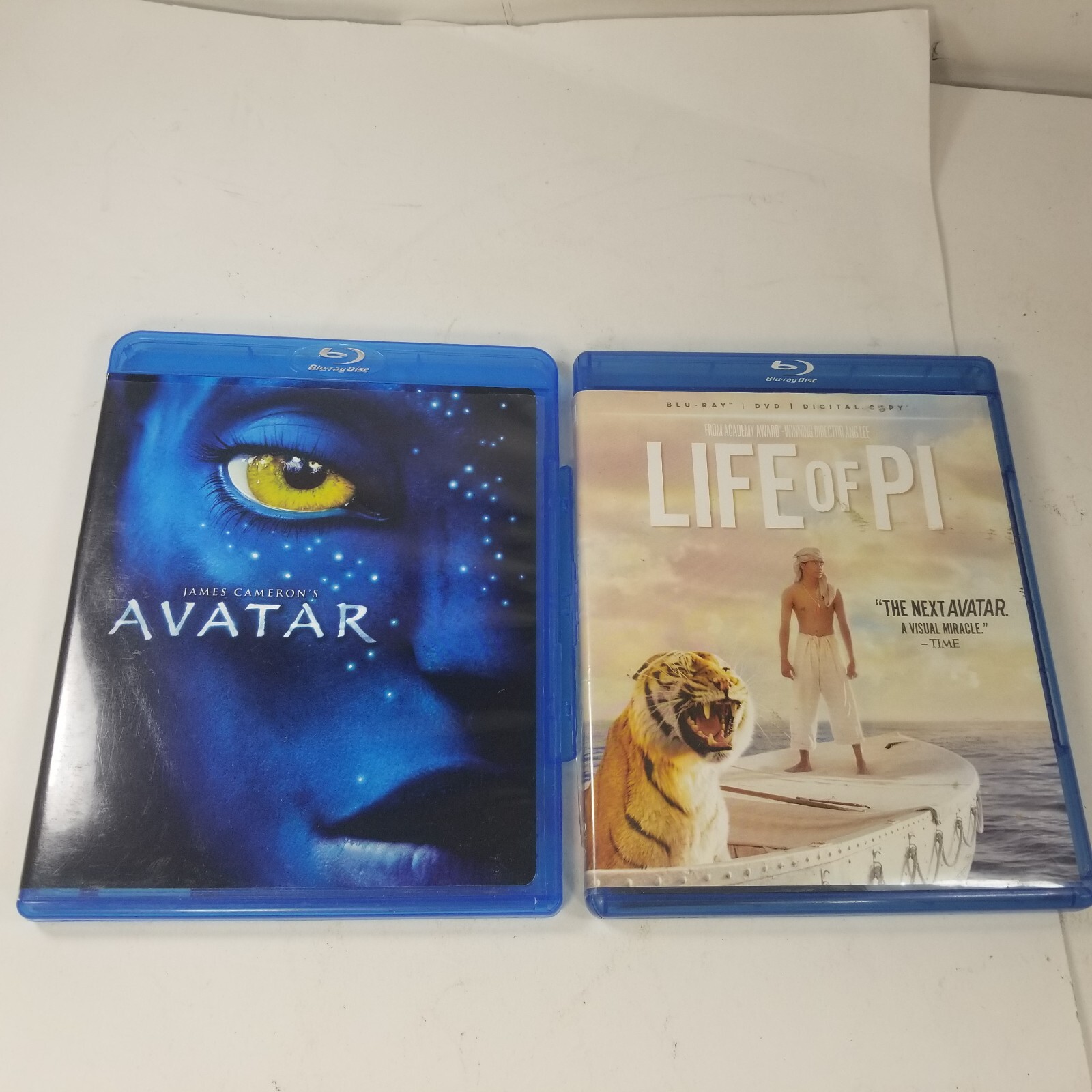 Avatar & Life of Pi – Blu-ray Lot of 2x Bluray Movies