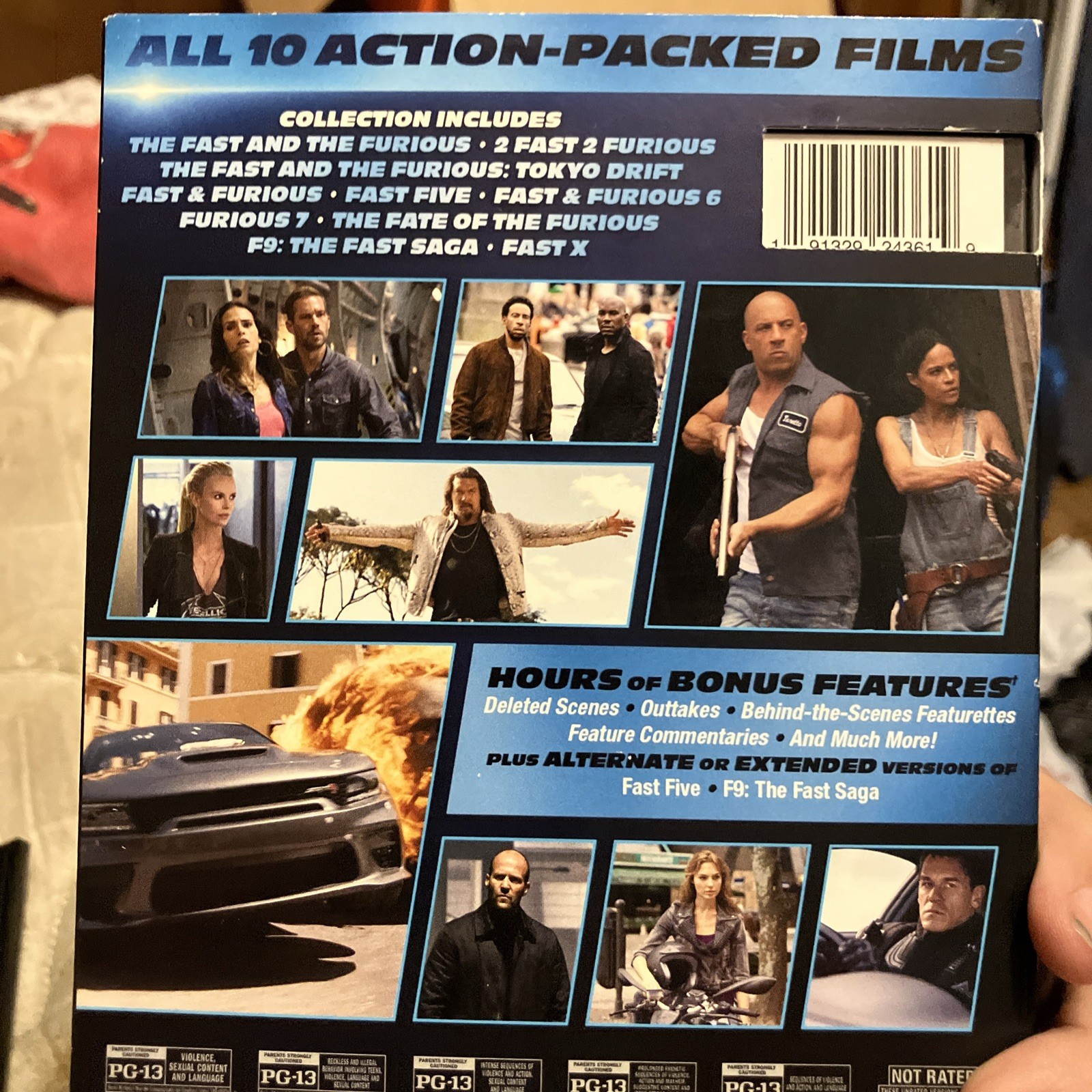 Fast & Furious 10-Movie Collection (DVD)