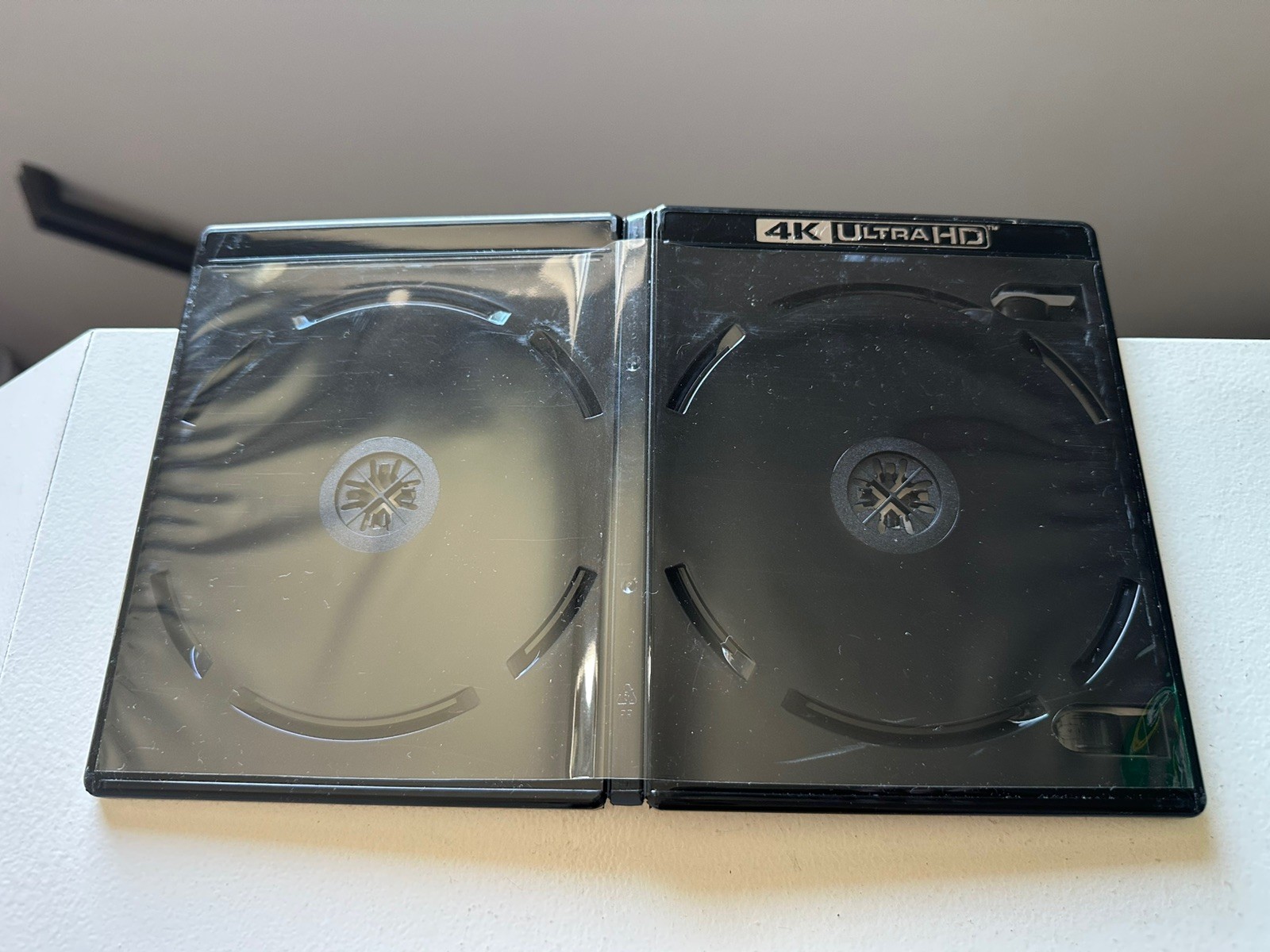 4k 2-Disc Case, Blu-Ray Media Storage 11 mm Please Read