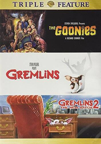 Goonies, The / Gremlins / Gremlins 2: The New Batch – DVD – GOOD