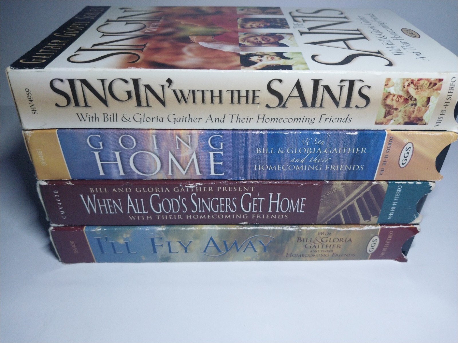 Lot Of 4 Gaither Gospel Series VHS I’ll Fly Away, Going Home, The Saints,,