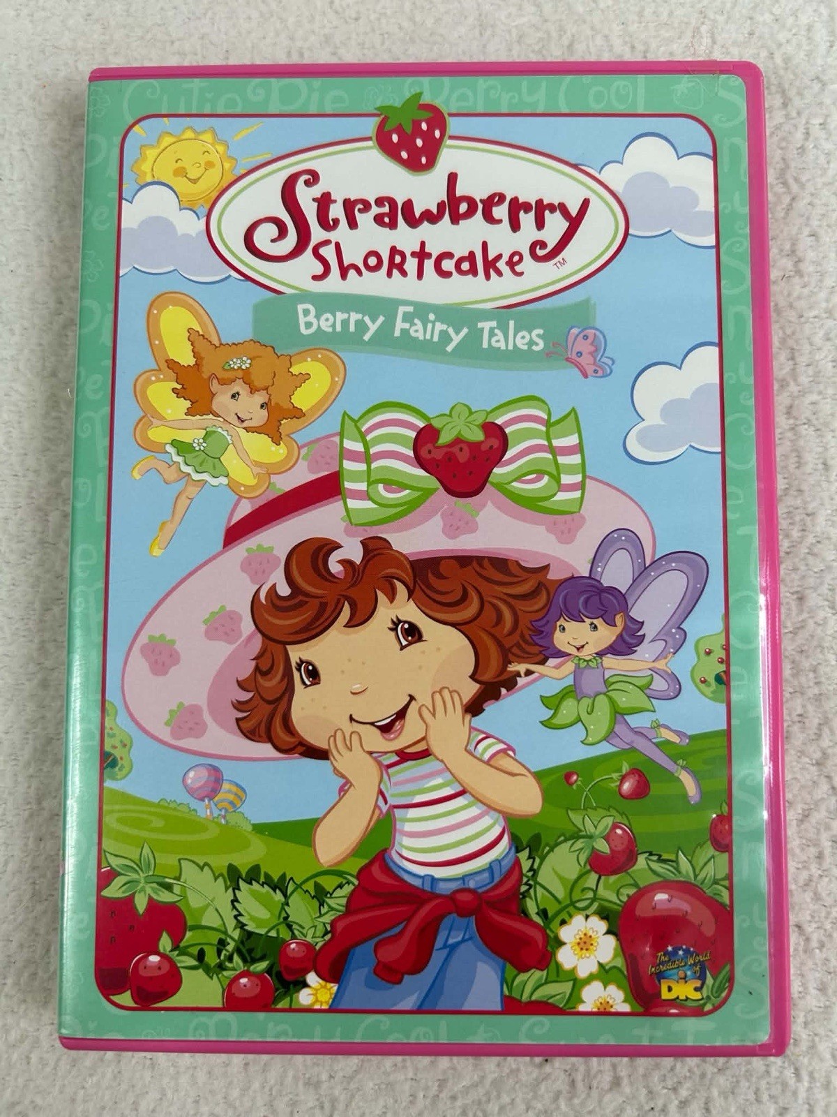 Strawberry Shortcake DVD Lot of 4 Berry Fairy Tales Merry Christmas Journeys