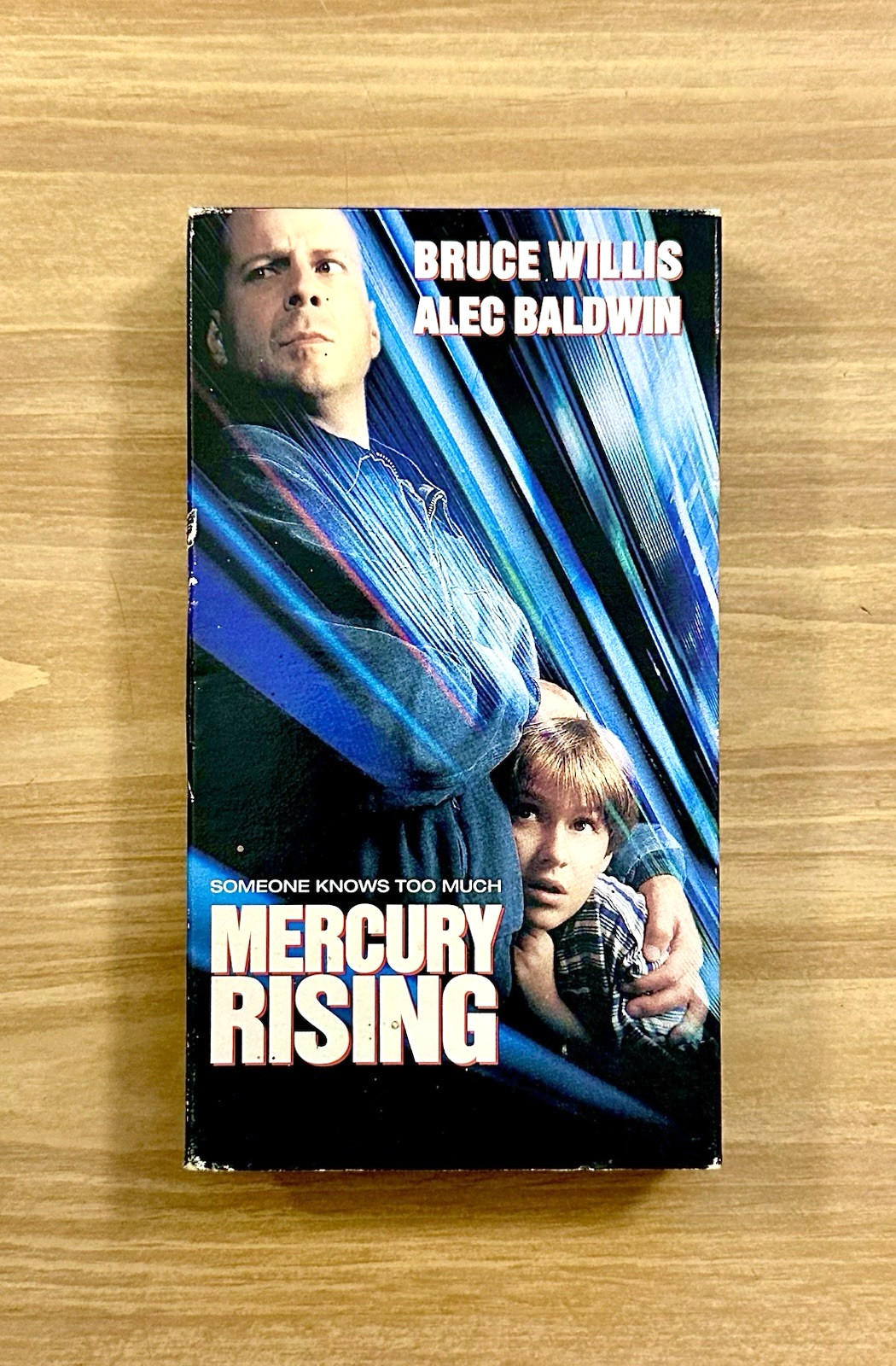 VHS ~ Mercury Rising ~ Color ~ FS ~ R ~ 112 Mins. ~ 1998 ~ !L🔵🔵K!