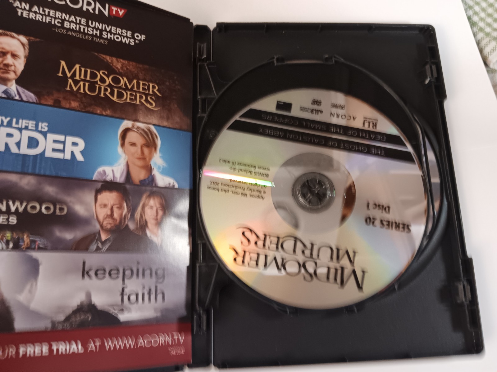 Lot of 5 MIDSOMER MURDERS Series 18, 19 part 1, 19 part 2, 20, and 21