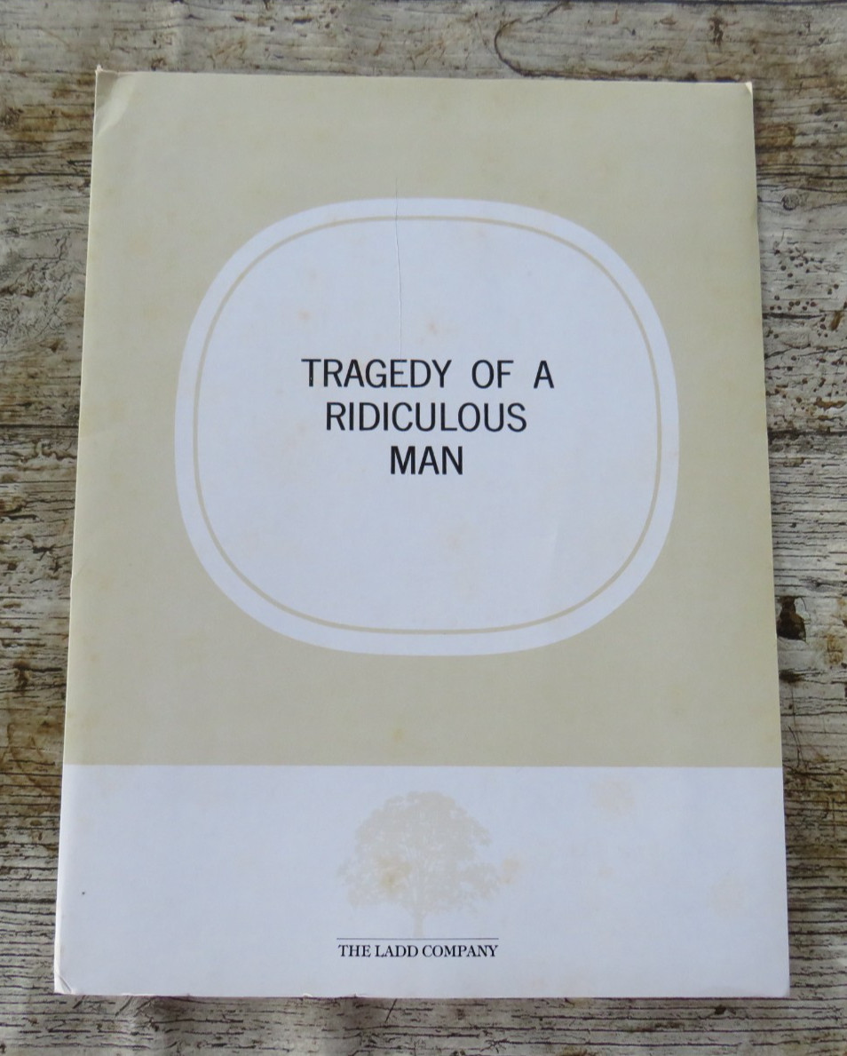 TRAGEDY OF A RIDICULOUS MAN ORIGINAL 1981 CINEMA PRESS KIT Ugo Tognazzi 7 PHOTOS
