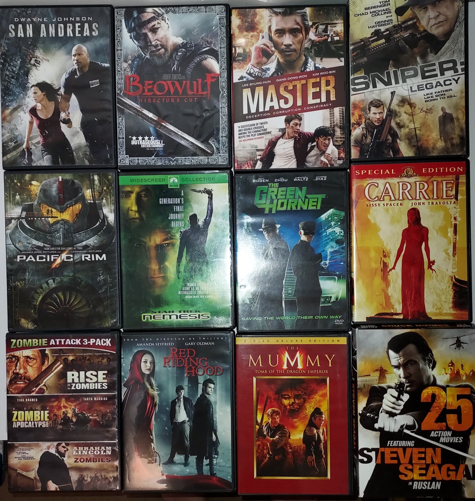 Sci-fi Action Horror Drama DVD Lot Movie Bundle of 38 Movies SEE PICS & Read Des