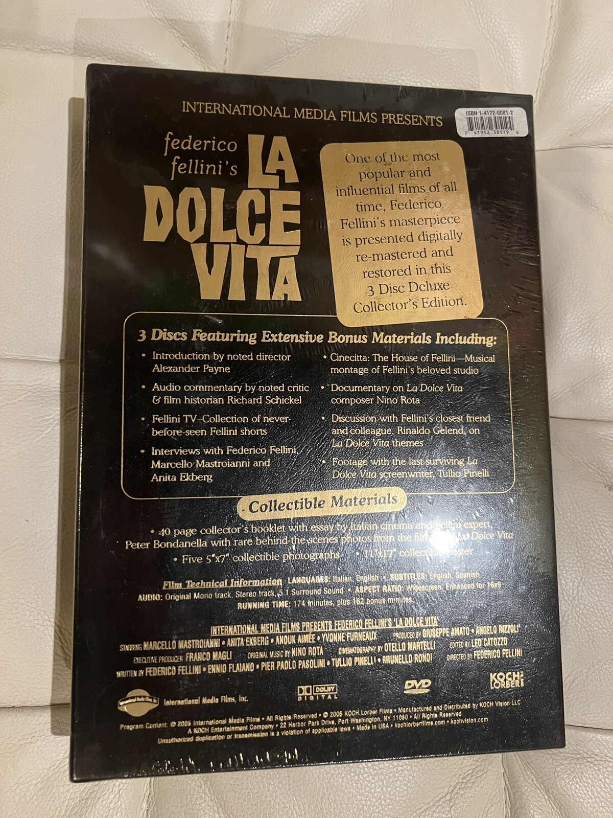 La Dolce Vita Collector’s Edition