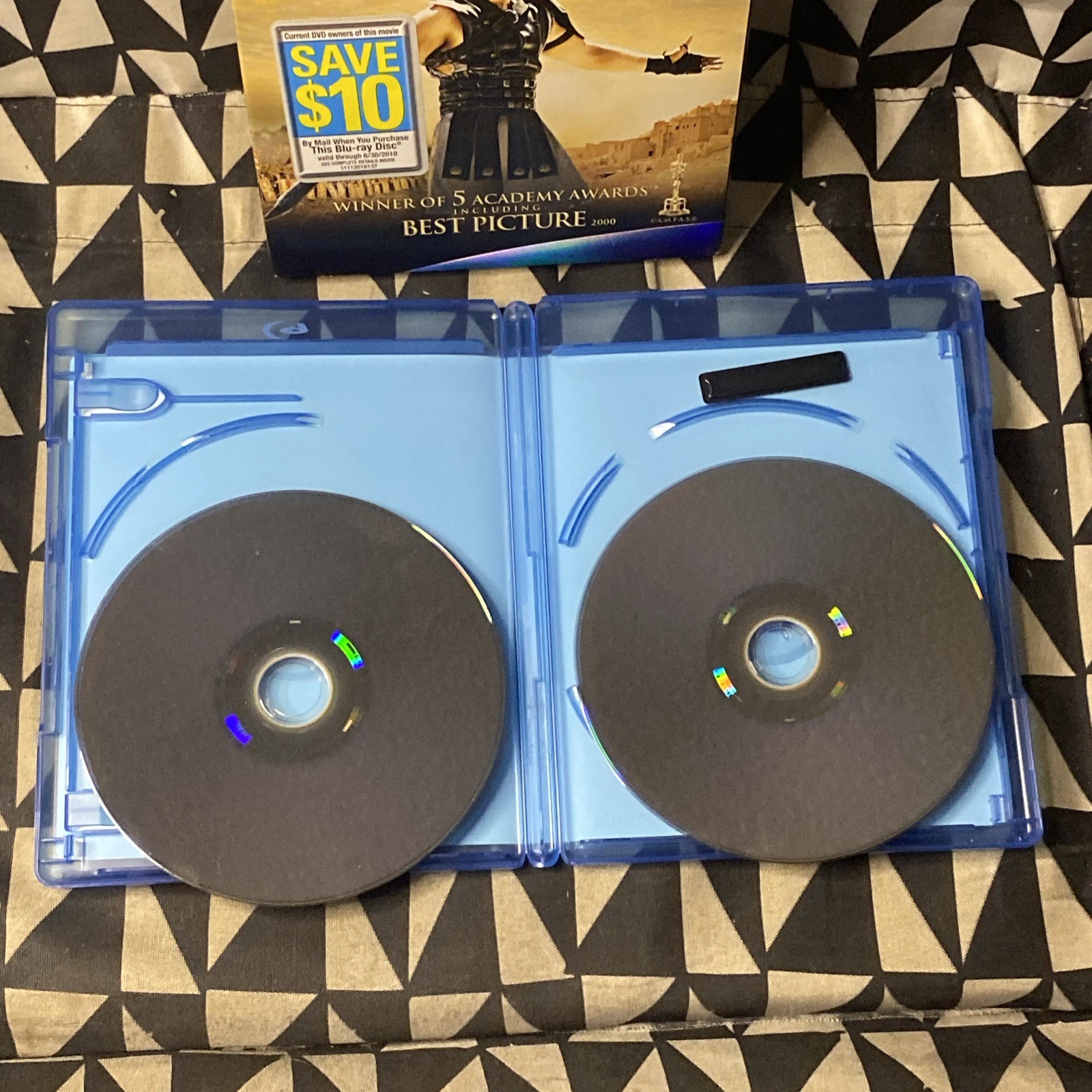 Gladiator (Sapphire Series) Blu-ray 2 Disc Set w/ Slip Cover