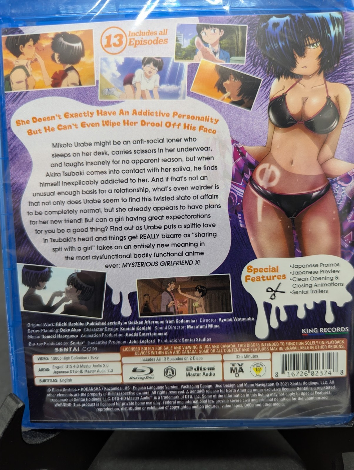 Mysterious Girlfriend X (Blu-ray) Sentai Filmworks