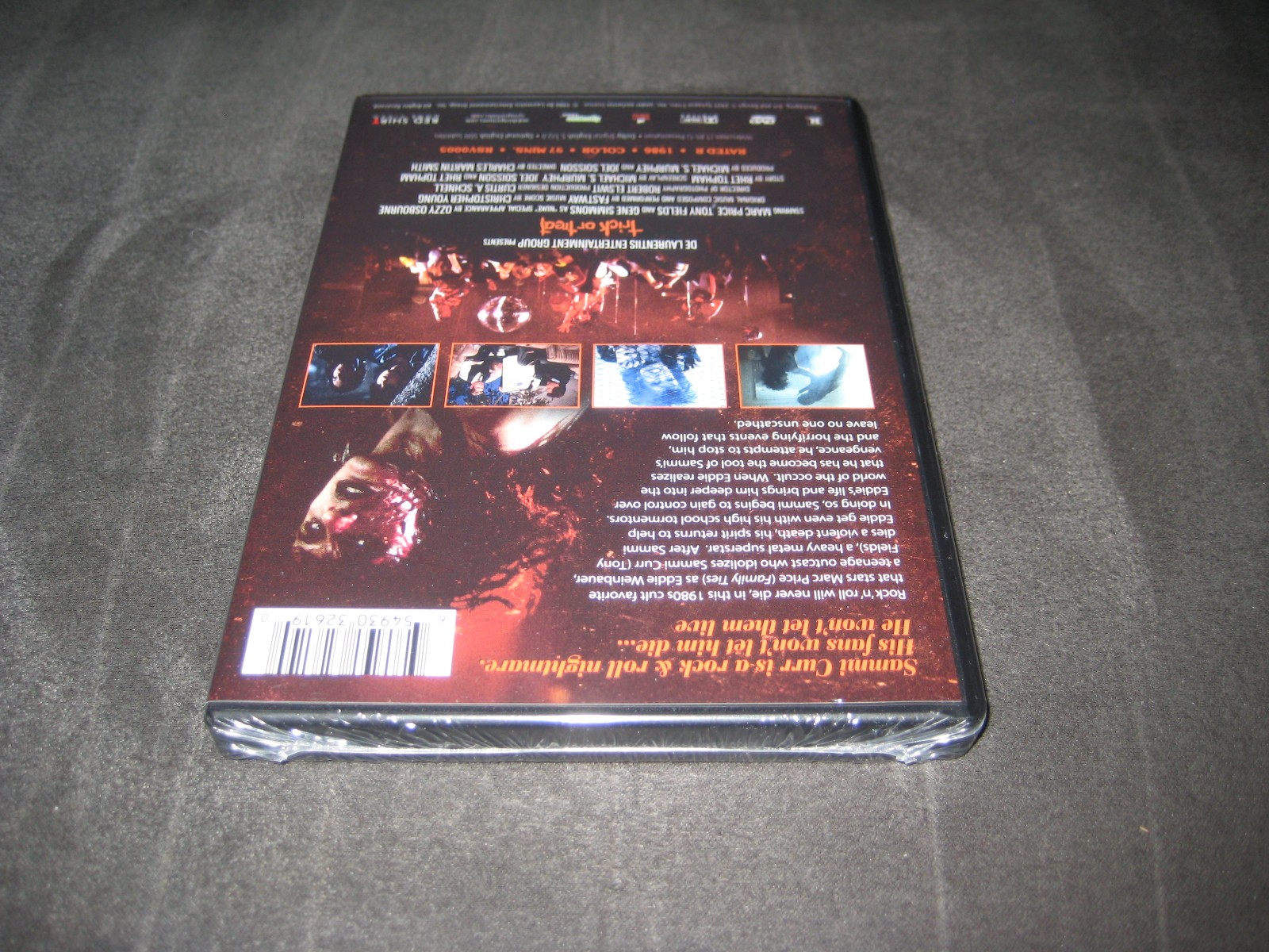 TRICK OR TREAT (DVD 2025) BRAND NEW – RATED R – WS – HORROR – THRILLER – DRAMA