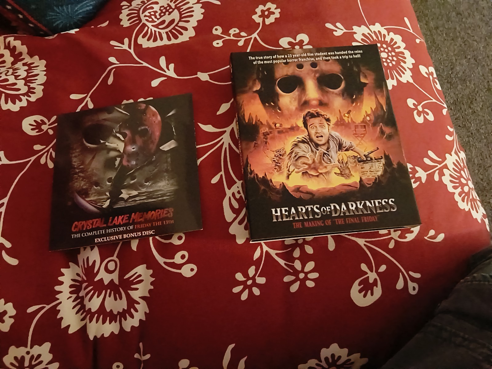 HEARTS OF DARKNESS: THE MAKING OF FRIDAY 9 AND CAMP CRYSTAL LAKE MEMORIES SLEEVE
