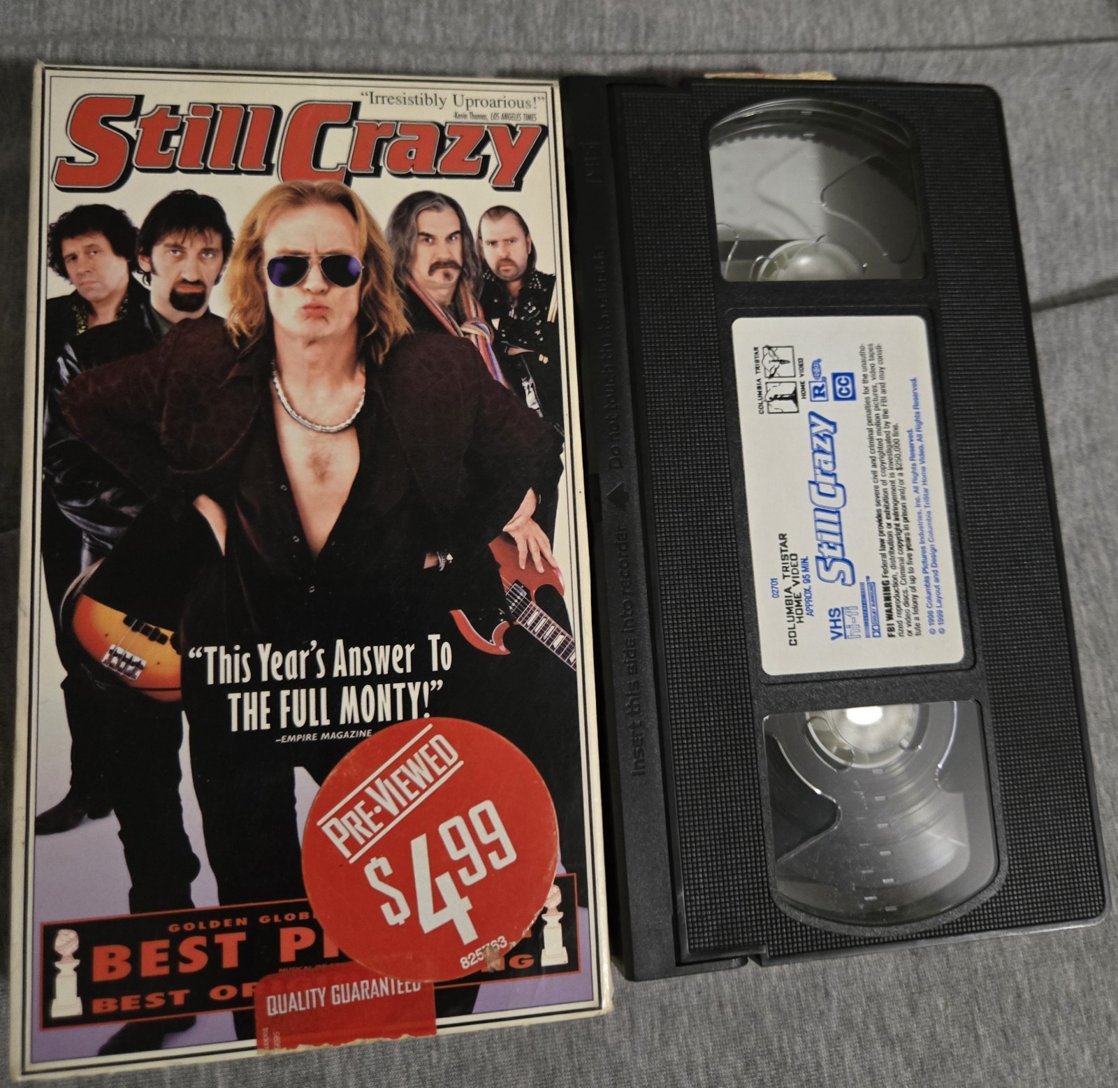 Still Crazy (VHS, 1999) Bill Nighy – Strange Fruit
