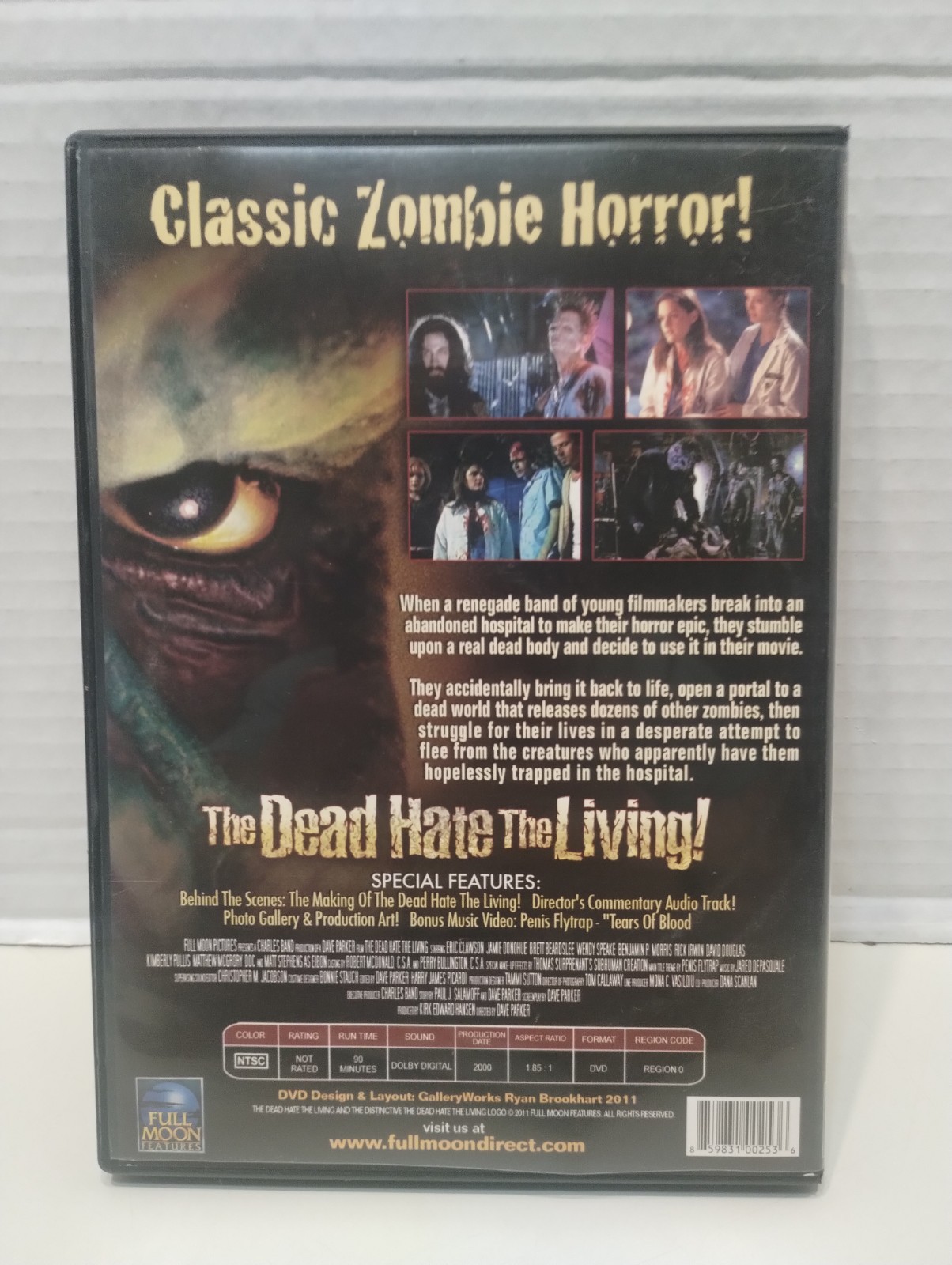 The Dead Hate the Living (DVD) Rare