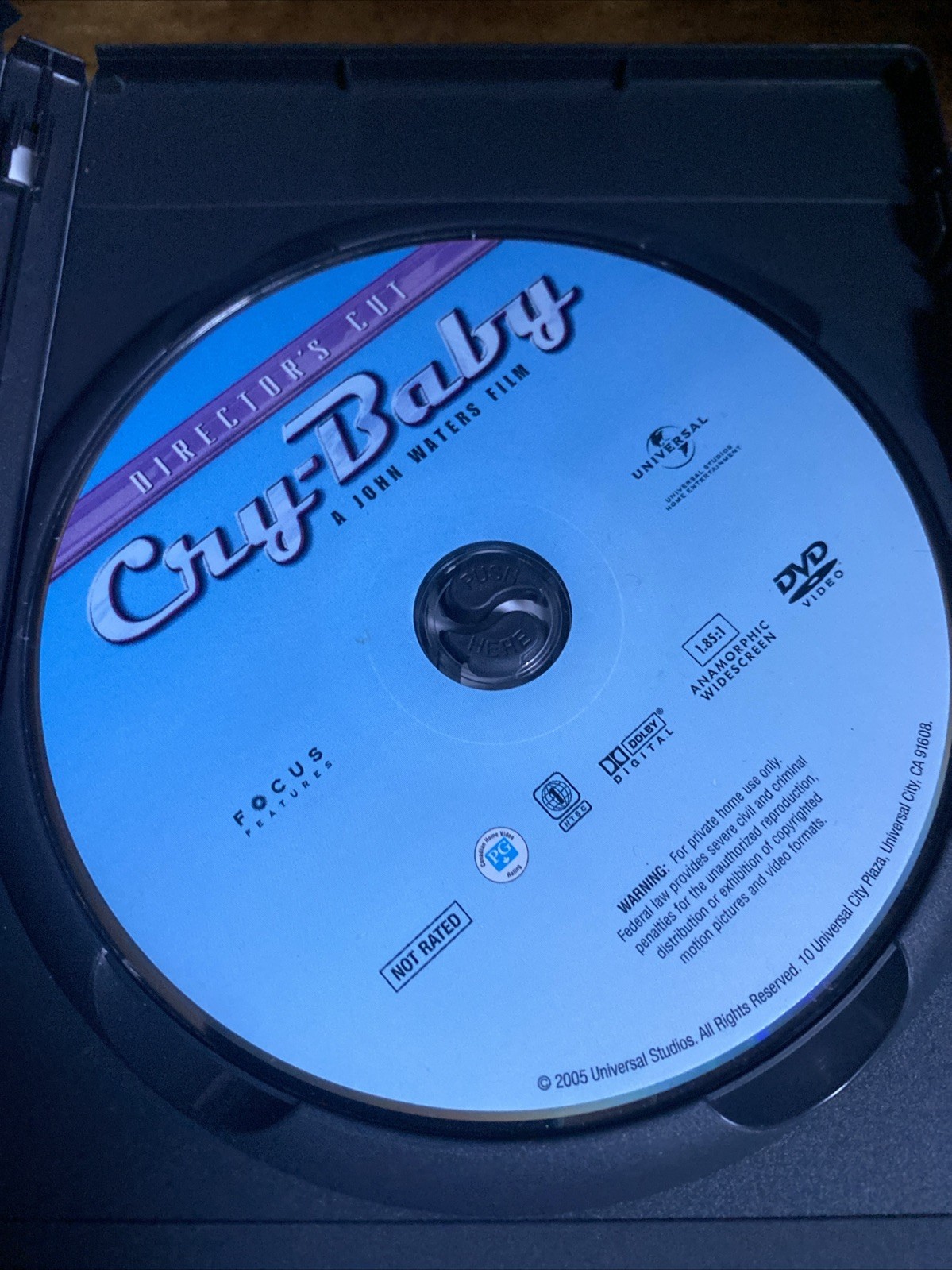 Cry-Baby – Director’s Cut [DVD] Johnny Depp – A John Waters Film