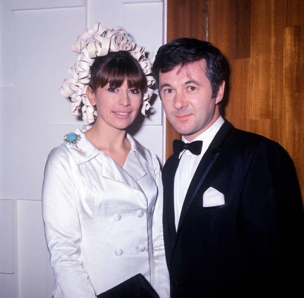 Film Director Actor Bryan Forbes With His Wife Actress Nanette New- Old Photo