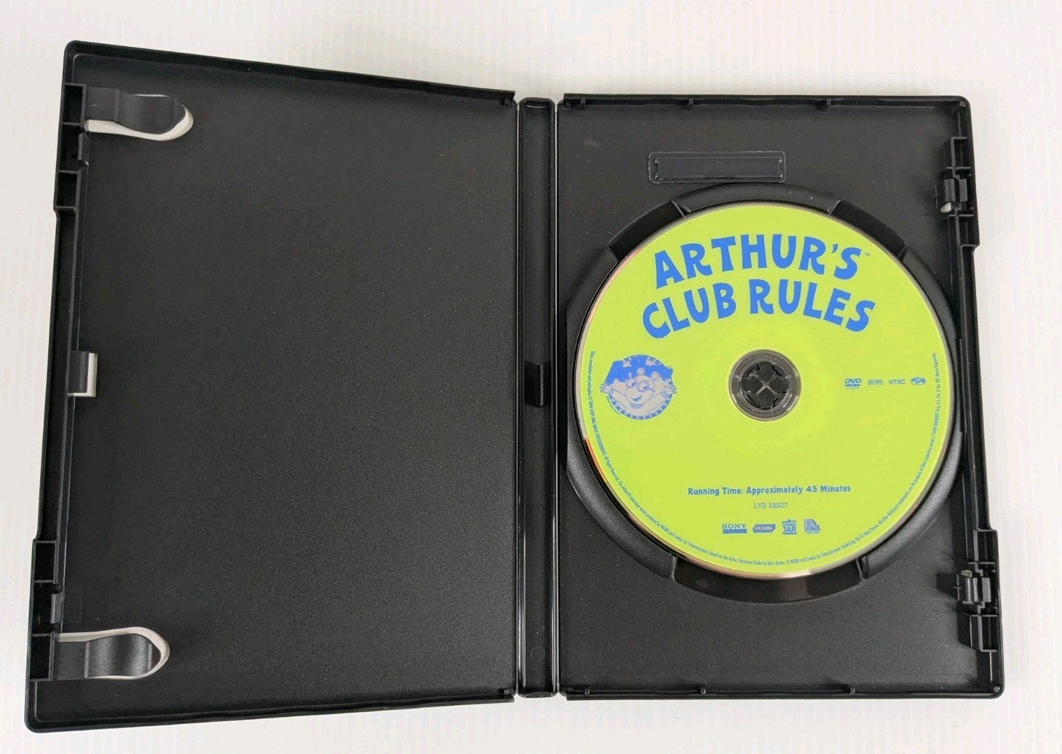 Arthur – Arthurs Club Rules (DVD, 2006) WGBH Cookie Jar – Tested