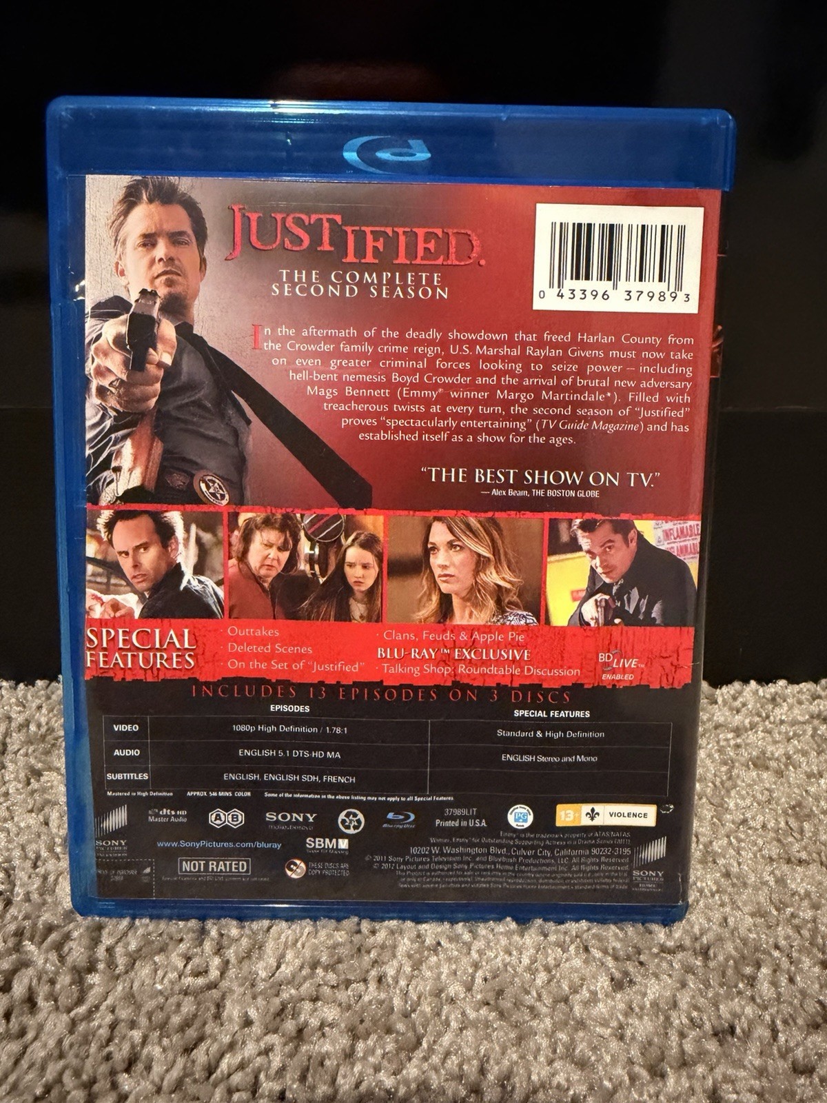 Sony Pictures Justified: Complete Second Season Blu-ray NR 2012