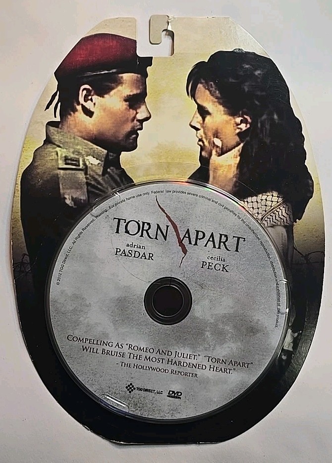 Torn Apart DVD Movie Film Adrian Pasdar Cecilia Peck Widescreen A Forbidden Love
