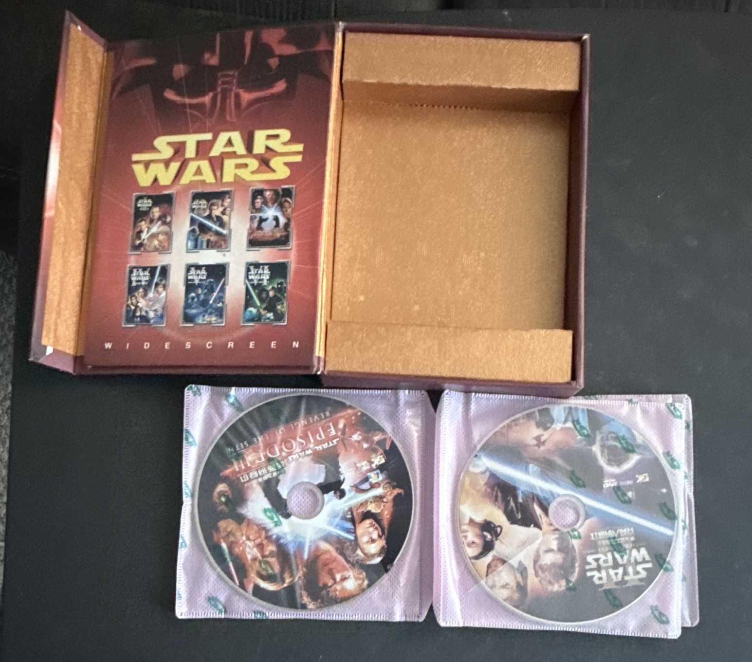 Star Wars (DVD) 6-Disc Box Set Widescreen PG English George Lucas