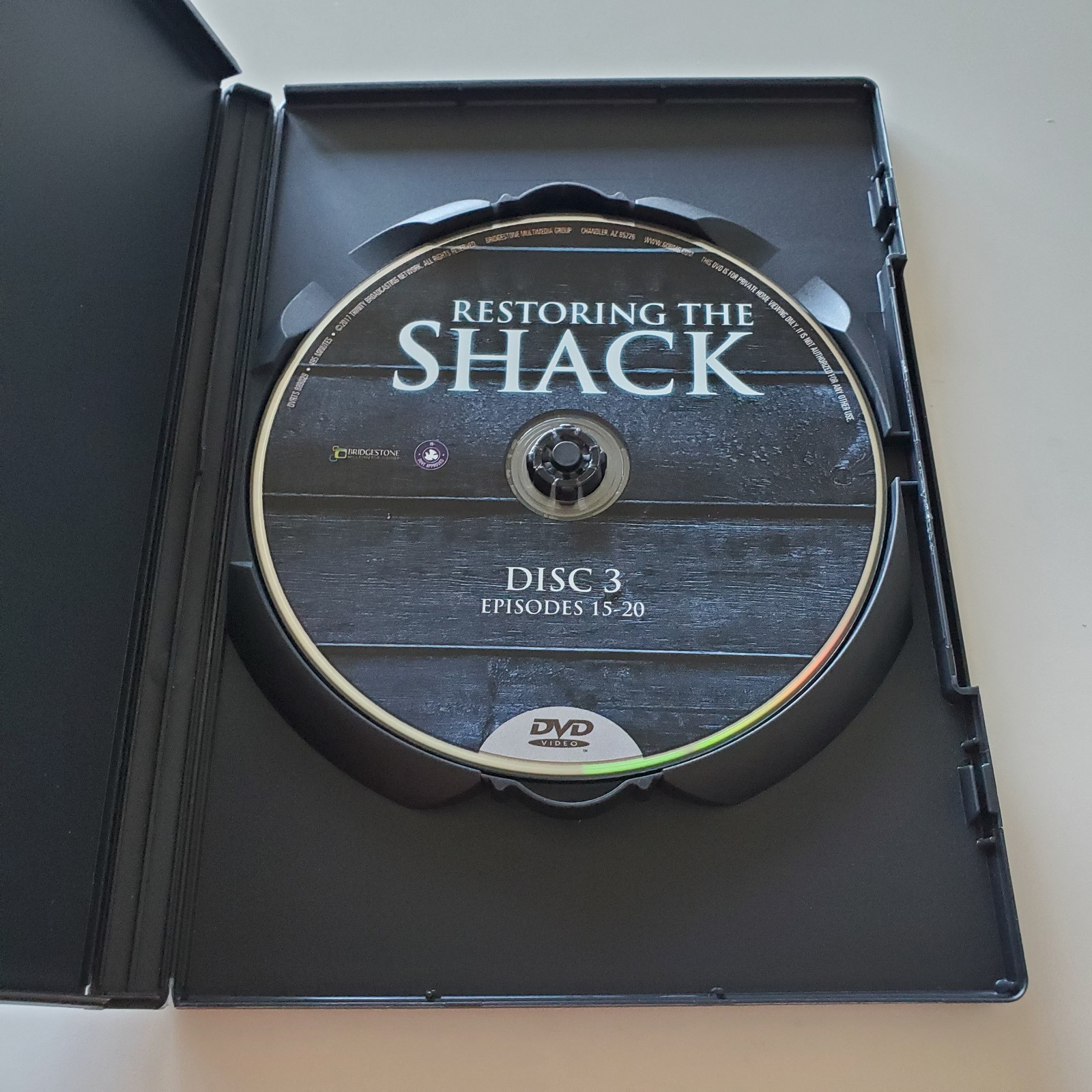 Restoring the Shack W/ WM. Paul Young (3-DVD Set) TBN, MINT Discs, TESTED