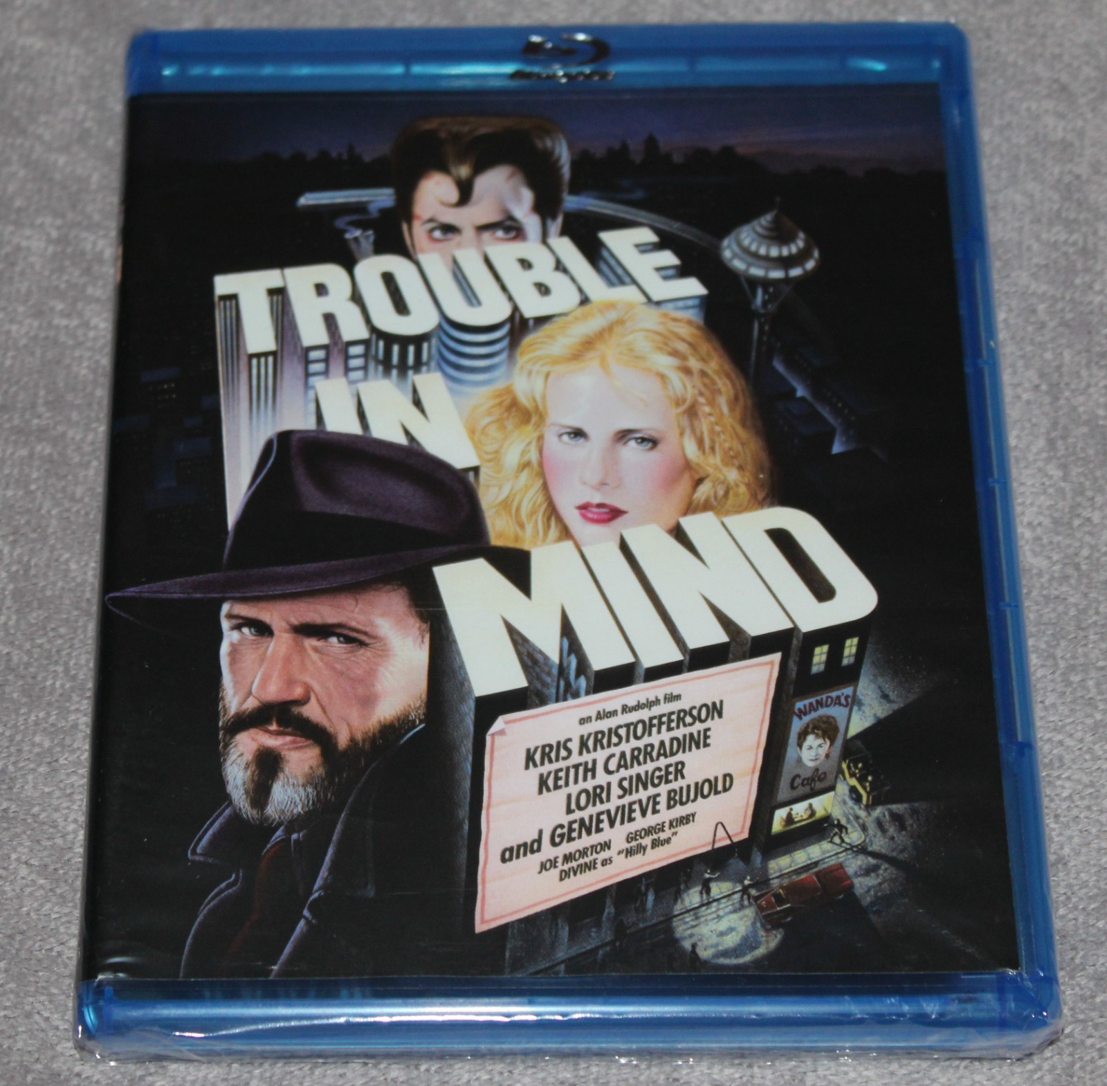 Trouble in Mind (1985) Blu-ray Shout Factory Kris Kristofferson 80s Neo-Noir NEW