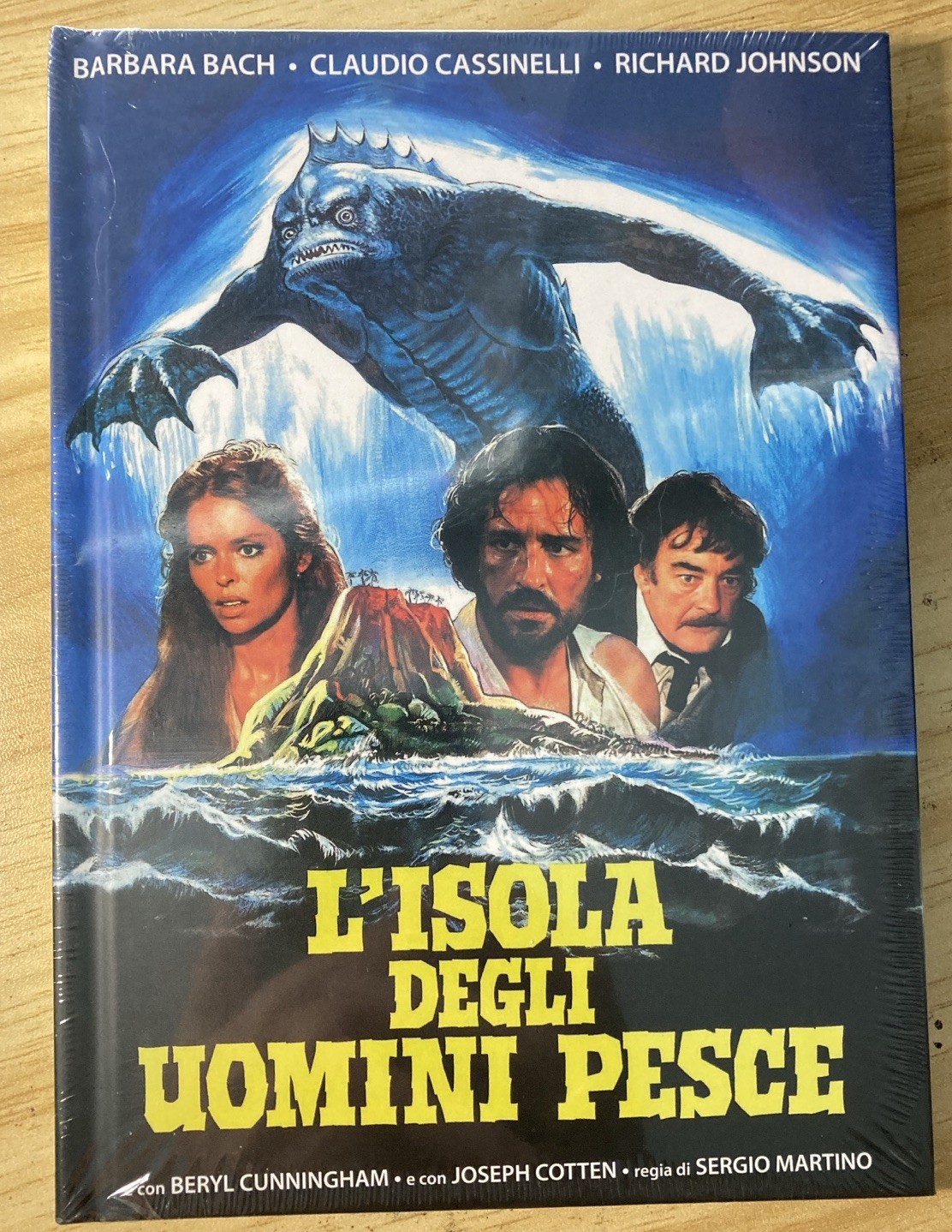 ISLAND OF THE FISHMEN- 1979 HARD MEDIA BOOK BLU-RAY Region B