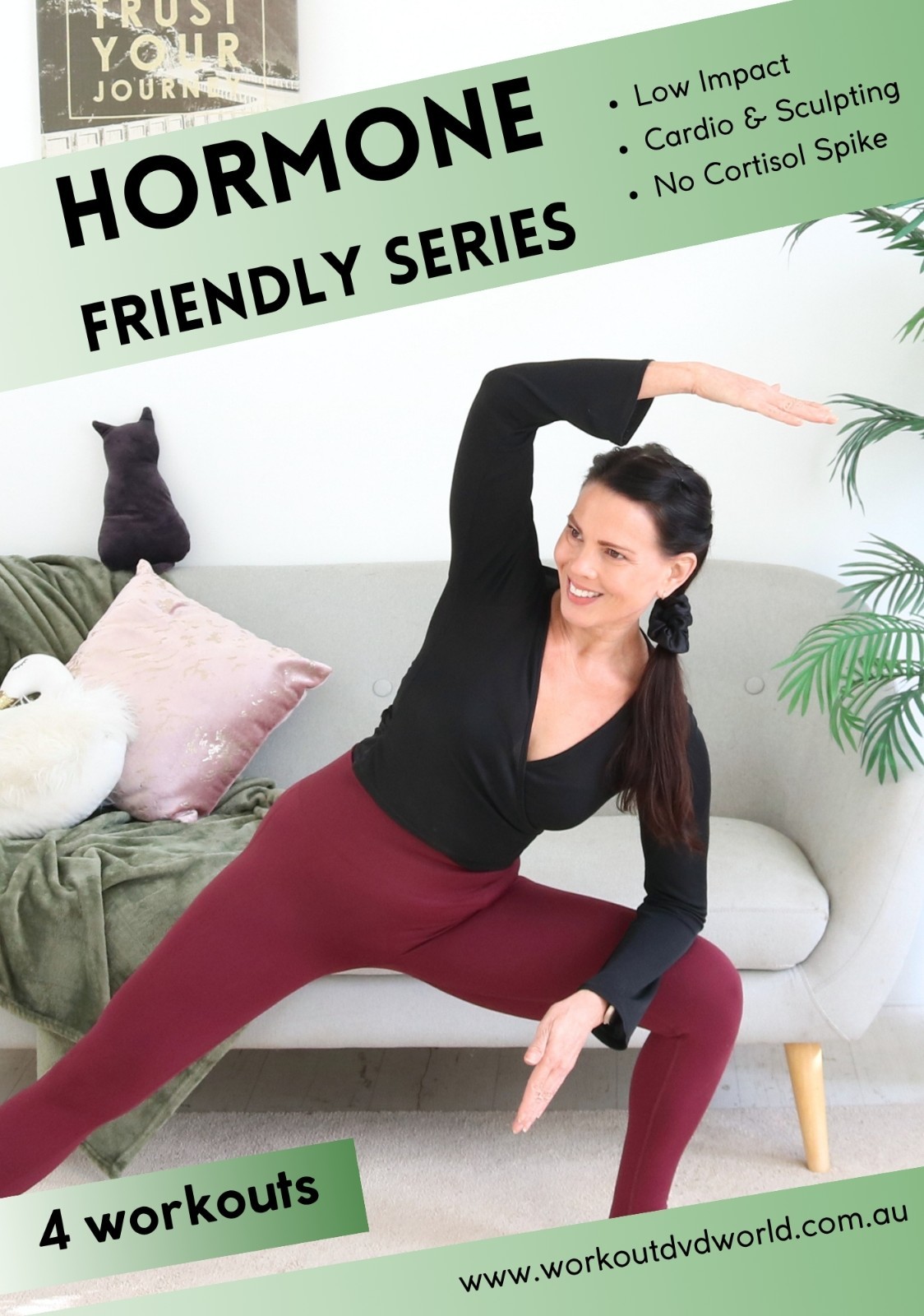 Barre Sculpt Cardio (45 min) A full body barre-inspired workout using a chair a