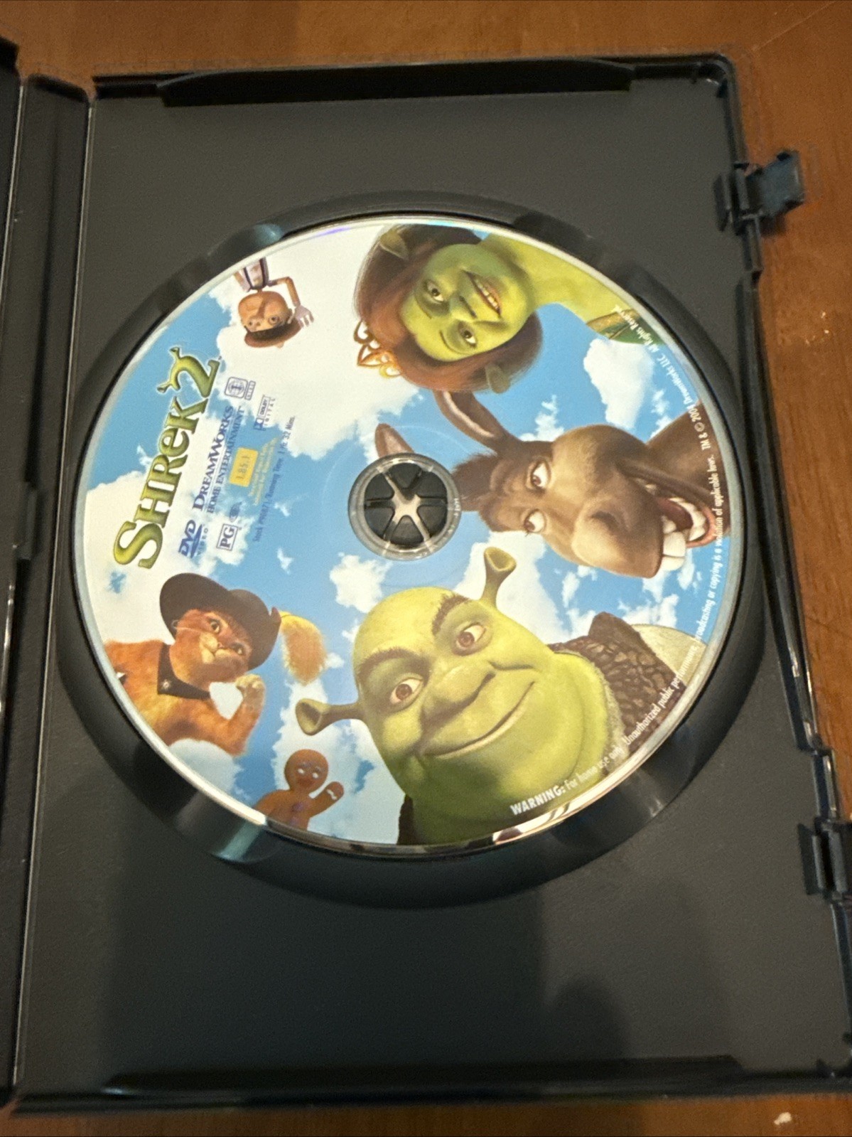 Dream Works Shrek And Shrek 2 DVD Lot of 2 DVD’s