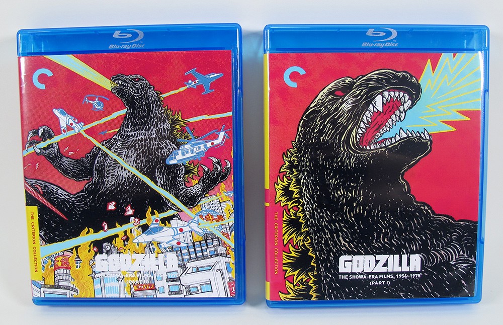 Godzilla Showa Era Blu-Ray Criterion Replacement Cases (NO DISCS INCLD) 291TS162