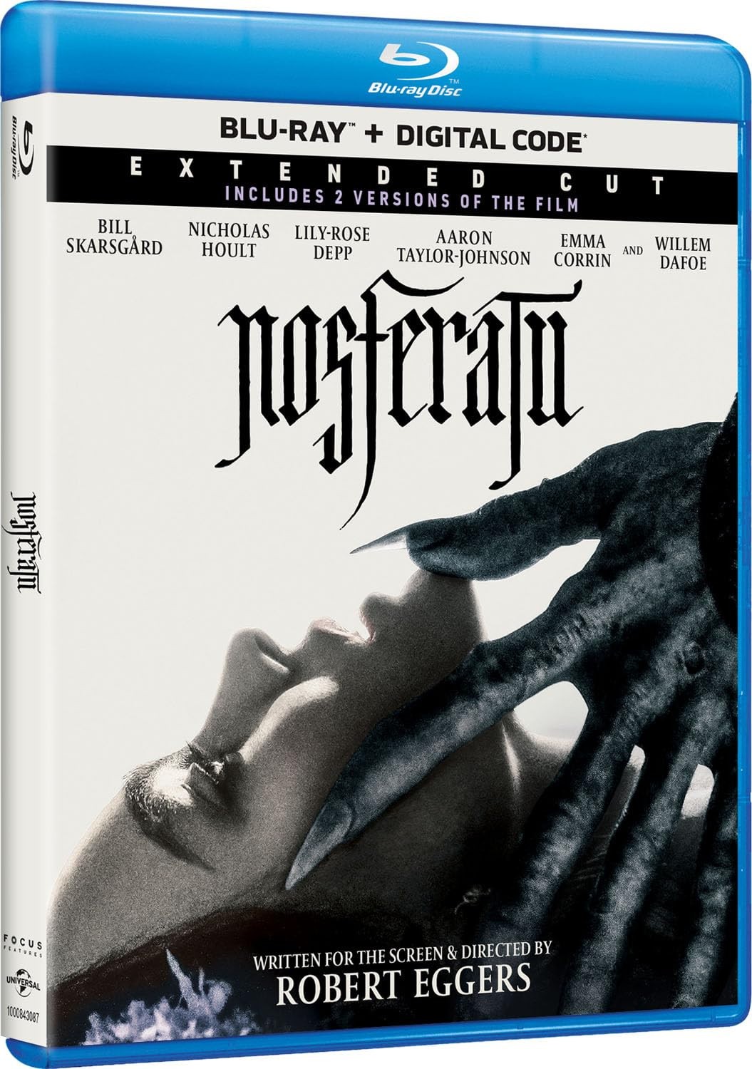 SINNERS 4K & Nosferatu (2024) Blu-ray + 3 Collectible Slip Covers VAMPIRES