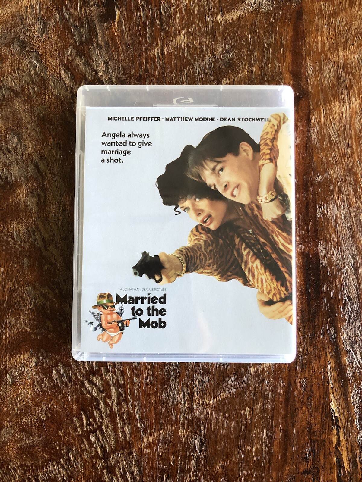 Married To The Mob 1988 Fun City Editions OOP Blu-Ray ex-Vinegar Syndrome OCN