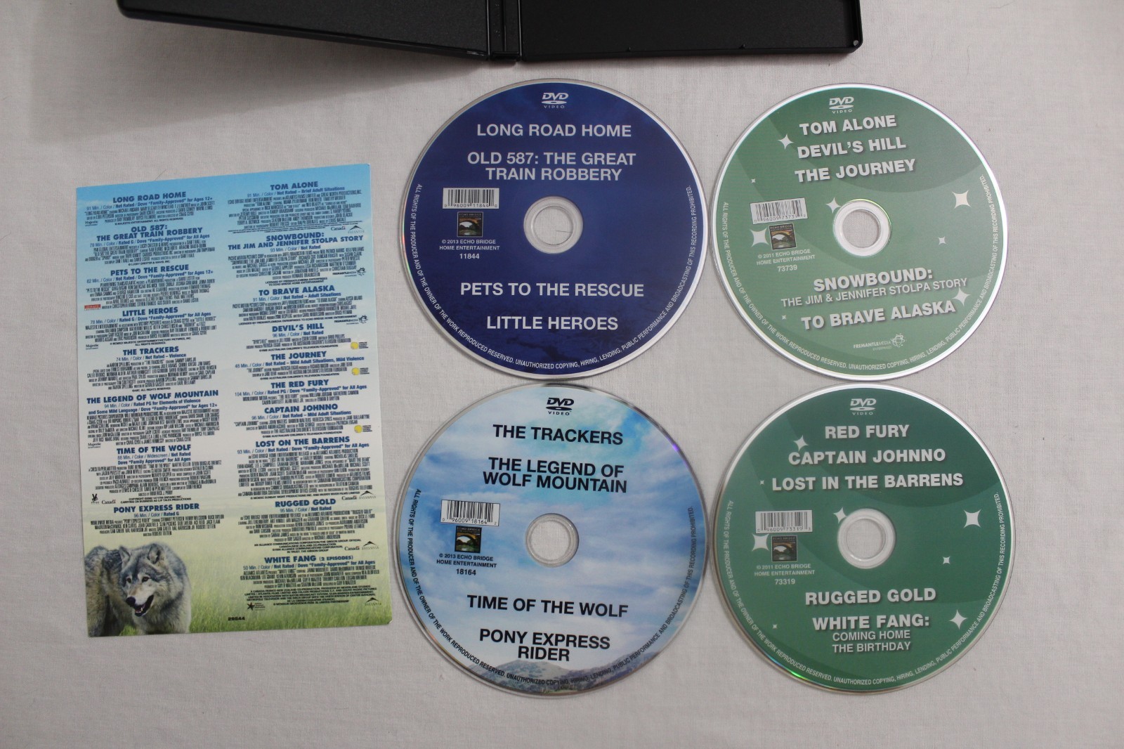 Family Adventure Collection: 18 Movies (DVD, 2014, 4-Disc Set)