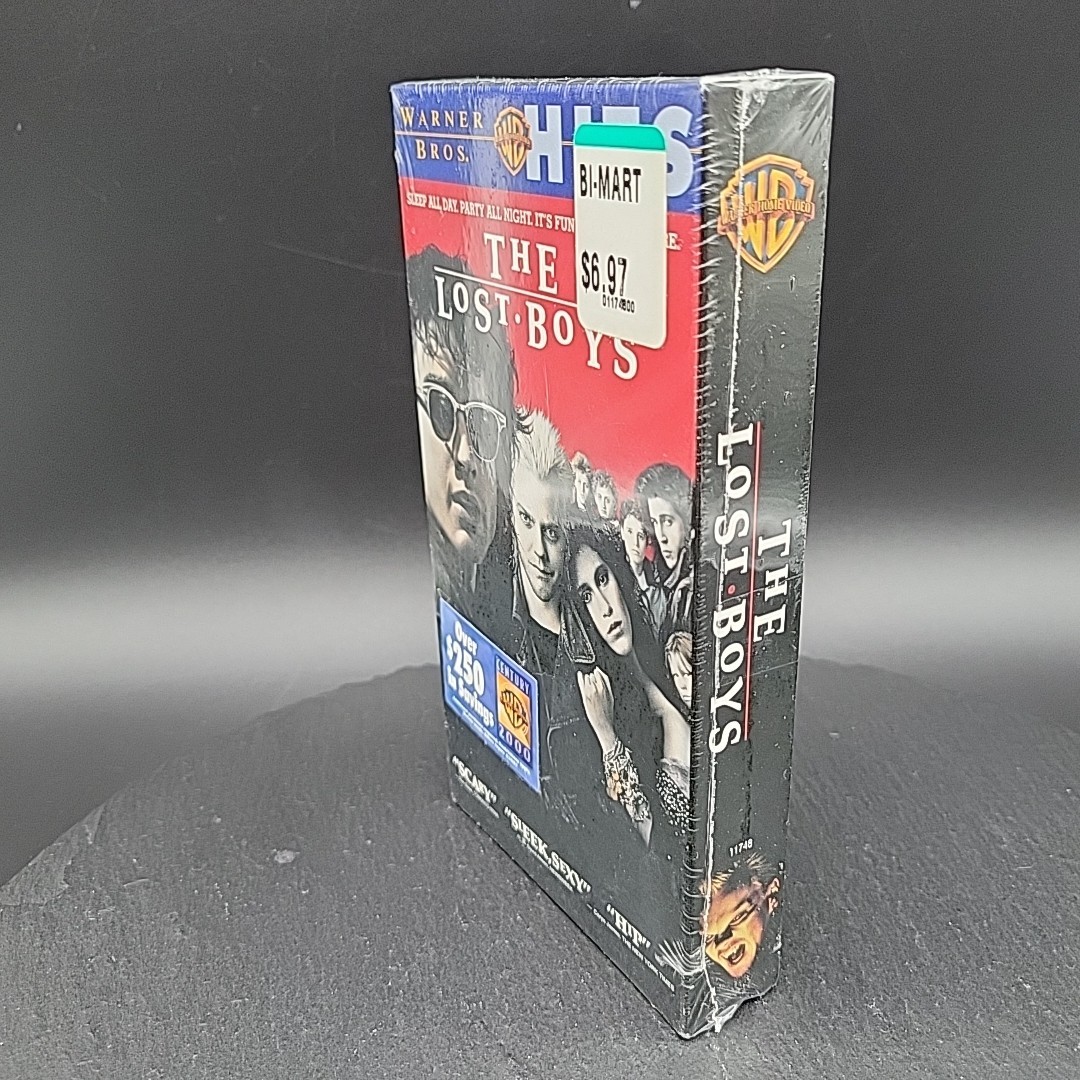 The Lost Boys VHS Cassette Tape 1987 Horror Movie 1980s Corey Feldman Vampire