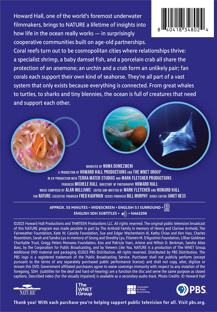 Nature: Soul of the Ocean (MOD) (DVD Movie)