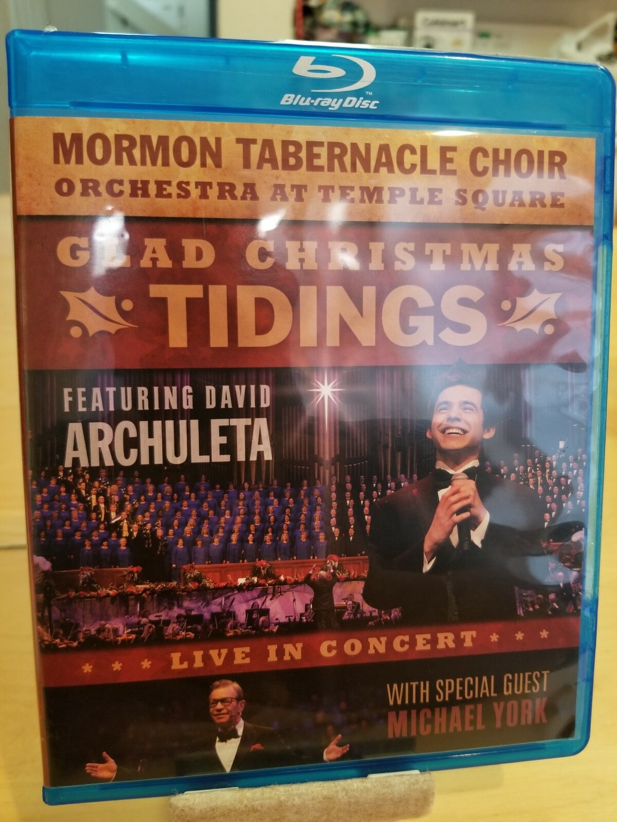 Glad Christmas Tidings (Blu-ray Mormon Tabernacle Choir & David Archuleta