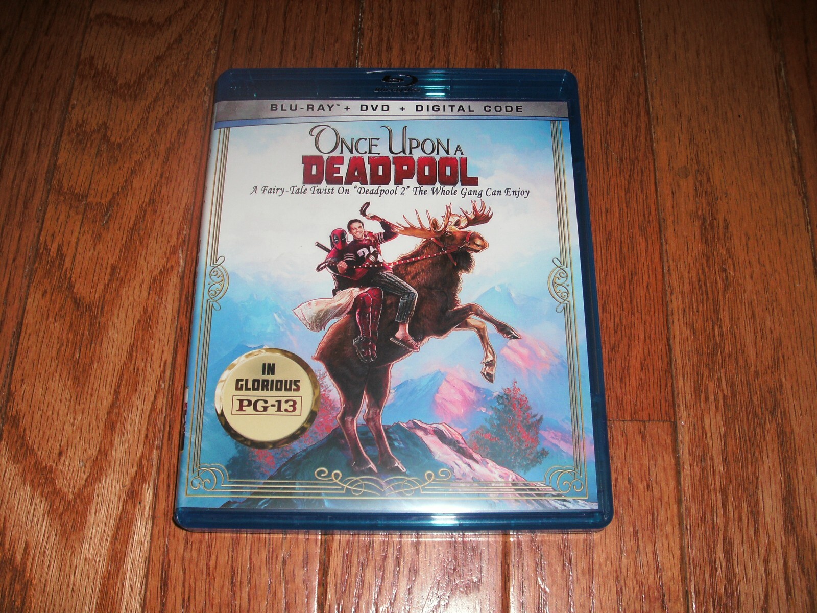 Once Upon A Deadpool on Blu-ray. A Fairy Tale Twist on Deadpool 2. Rated PG-13.