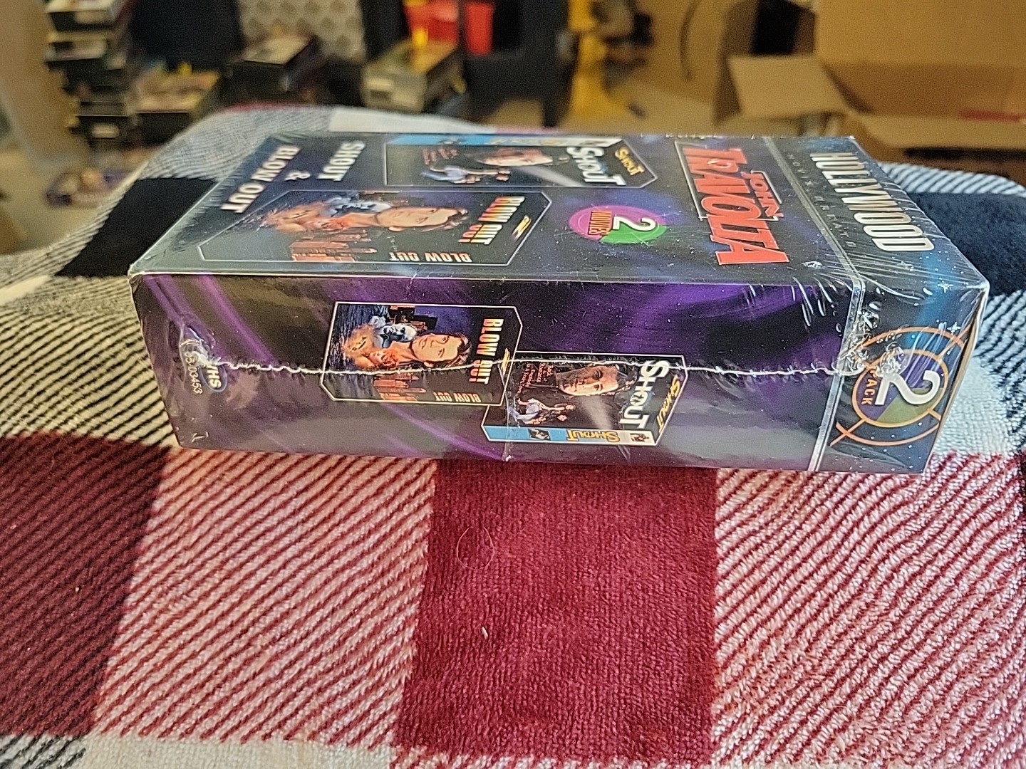 VHS John Travolta Shout & Blow Out- Hollywood Movie Greats Double Pack Rare New
