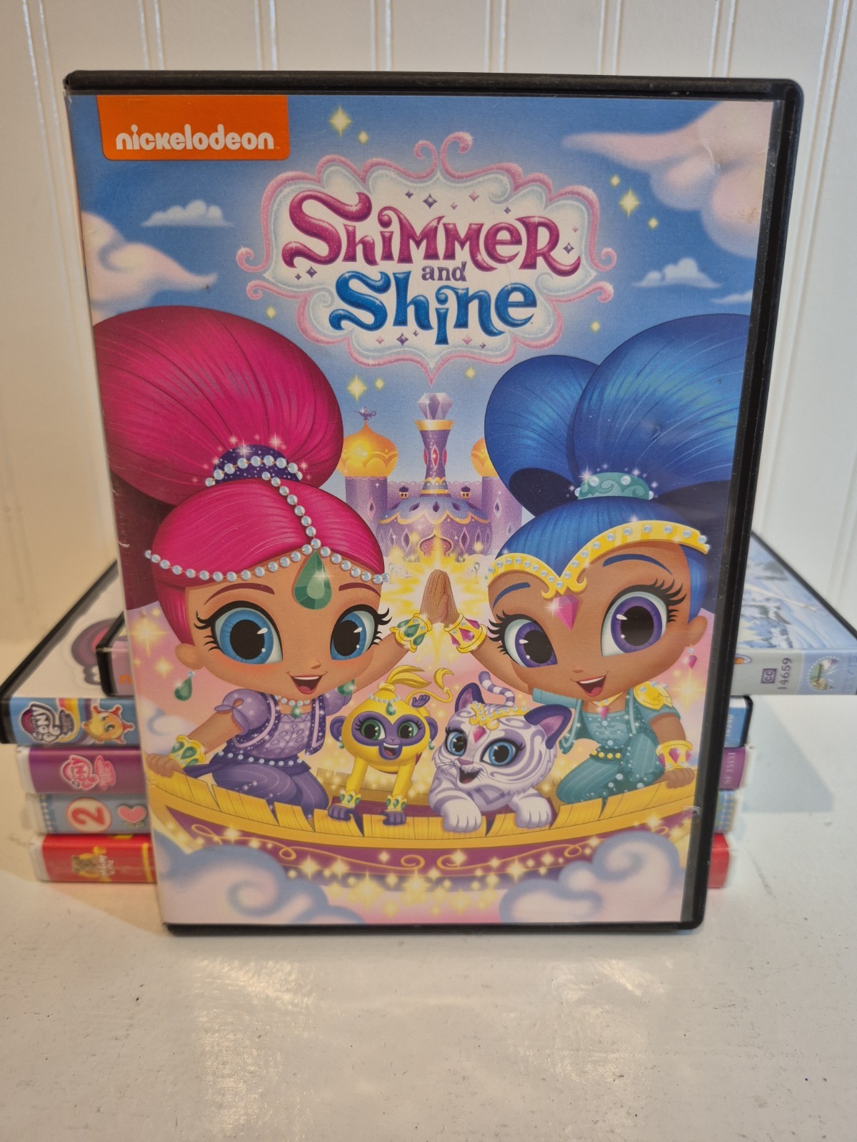 Lot of 11 Kids Girls DVDs My Little Pony Hello Kitty Barney Dora Shimmer Shine