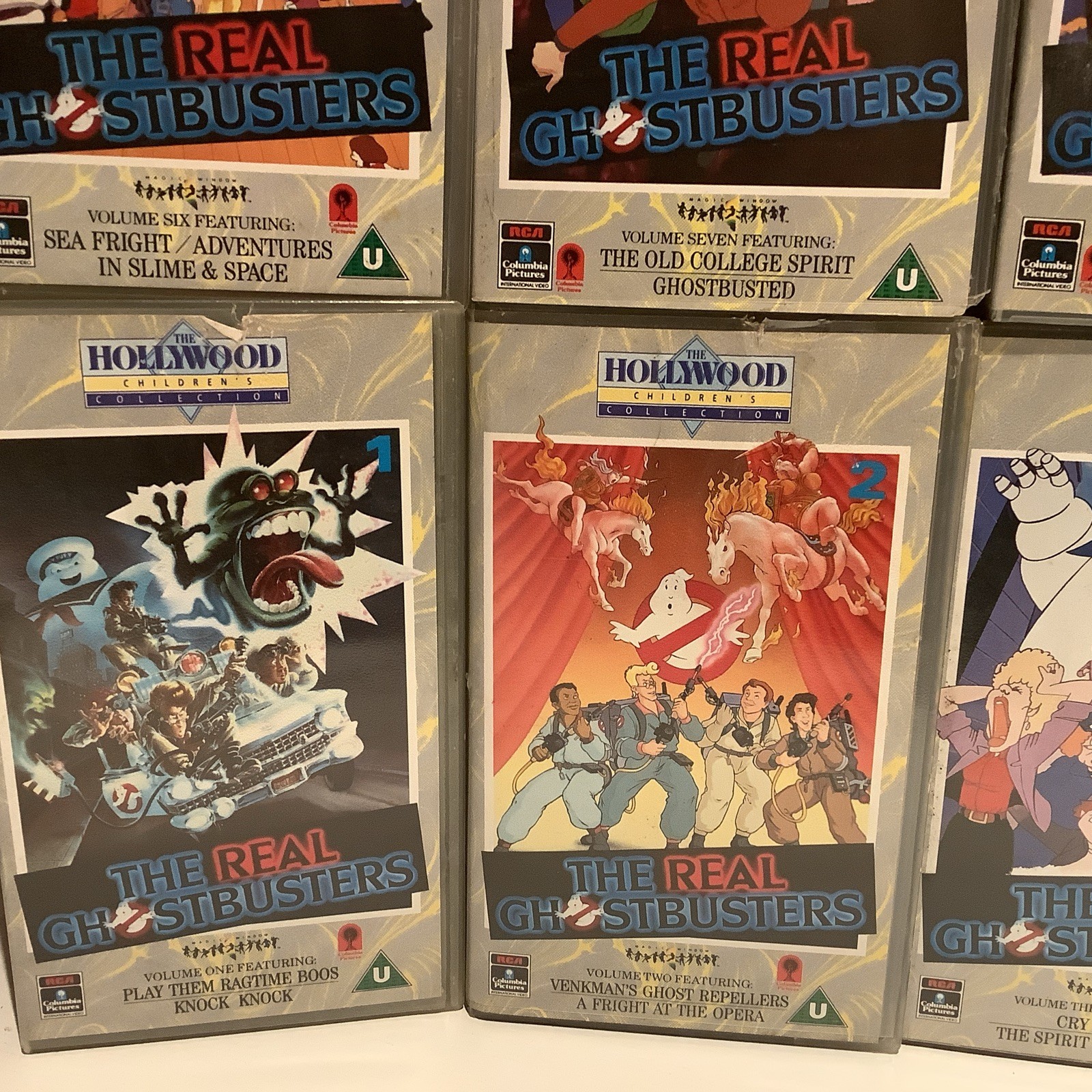 The Real Ghostbusters Vhs Bundle full collection Vol 1 – 10 very rare