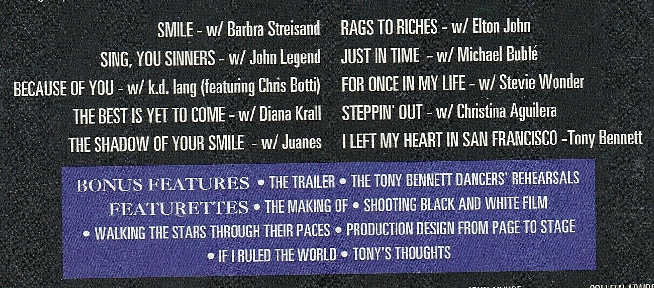 Tony Bennett – An American Classic (DVD, 2006)