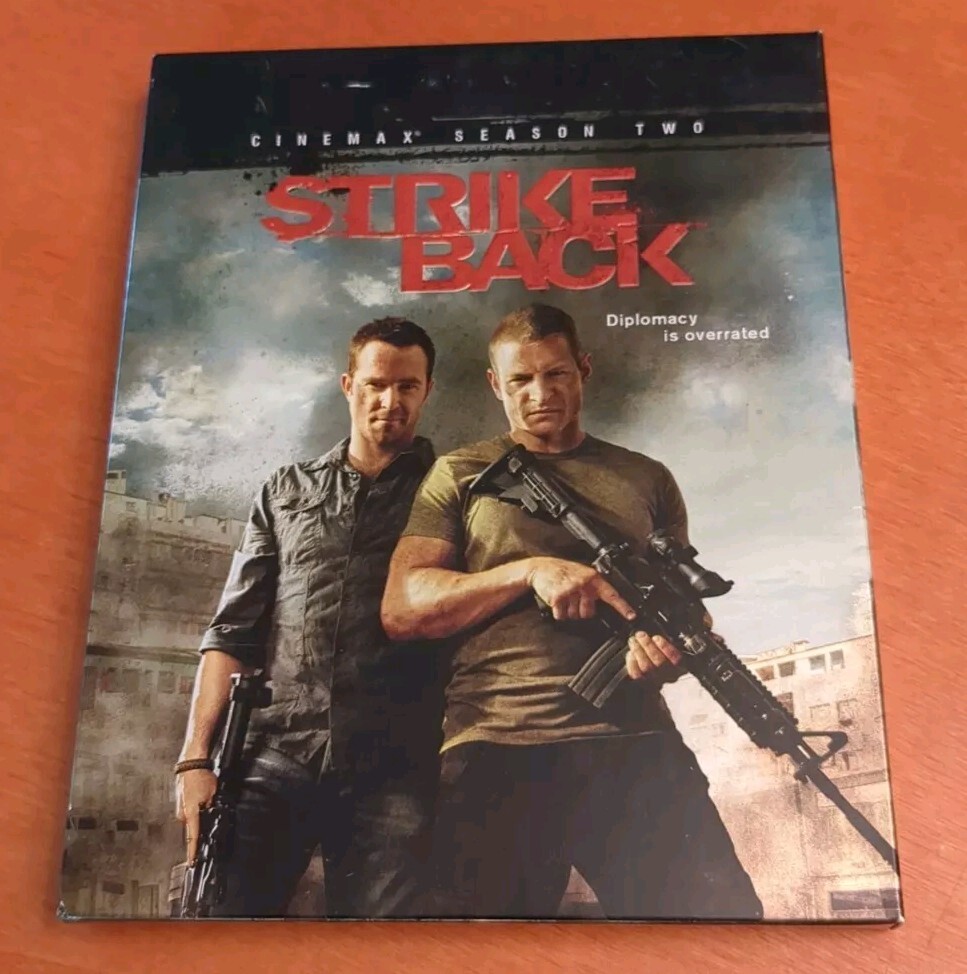 Strike Back Season Two Blu-ray Cinemax Chris Ryan Philip Winchester Rhona Mitra