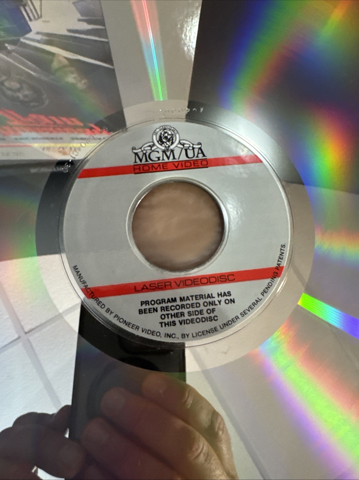 RUNAWAY TRAIN 2-Laserdisc LD SET FULL SCREEN FORMAT EXCELLENT CONDITION RARE B9