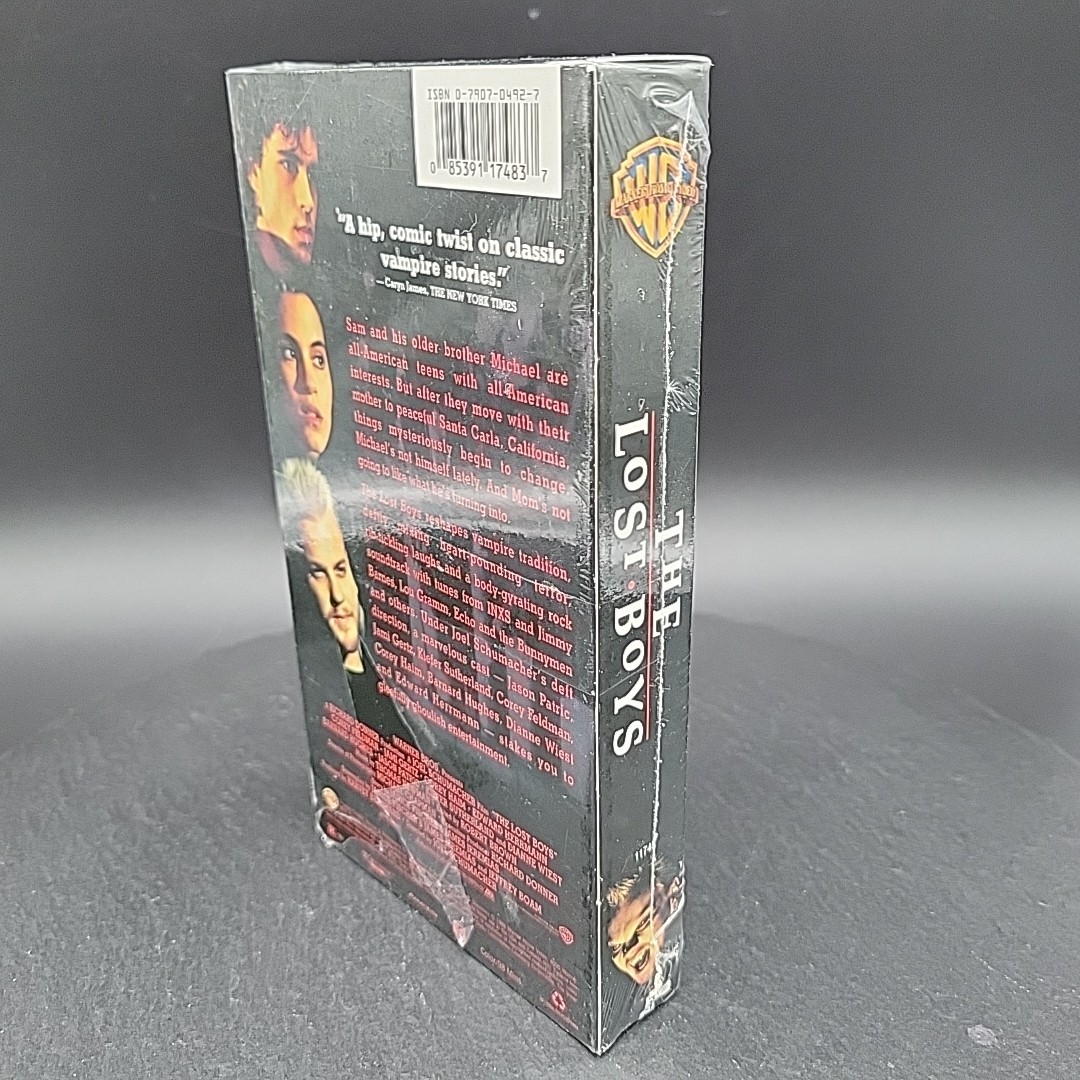 The Lost Boys VHS Cassette Tape 1987 Horror Movie 1980s Corey Feldman Vampire