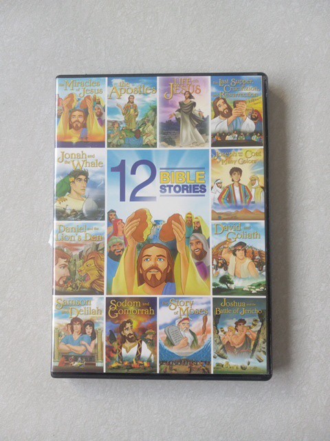 12 Bible Stories DVD Echo Bridge Home Entertainment 1998 2008 Excellent