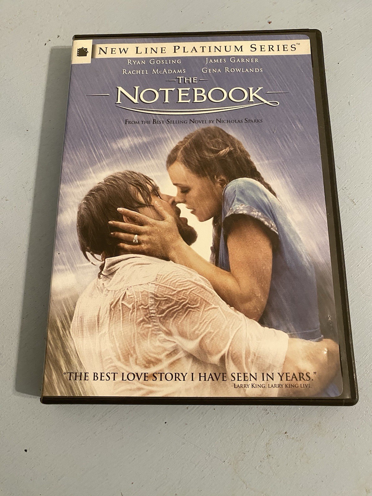 The Notebook (DVD, 2004) New Line Platinum Series